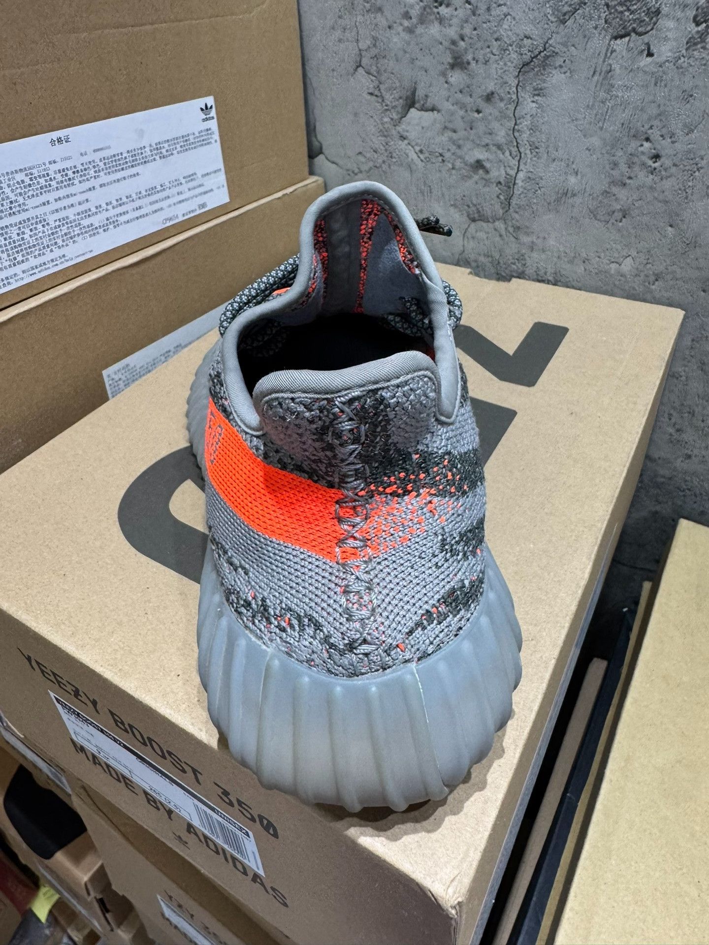 Adidas Adidas YEEZY350 Gray Lowtop Sneakers 42 Men Size US 9 / EU 42 - 5 Thumbnail