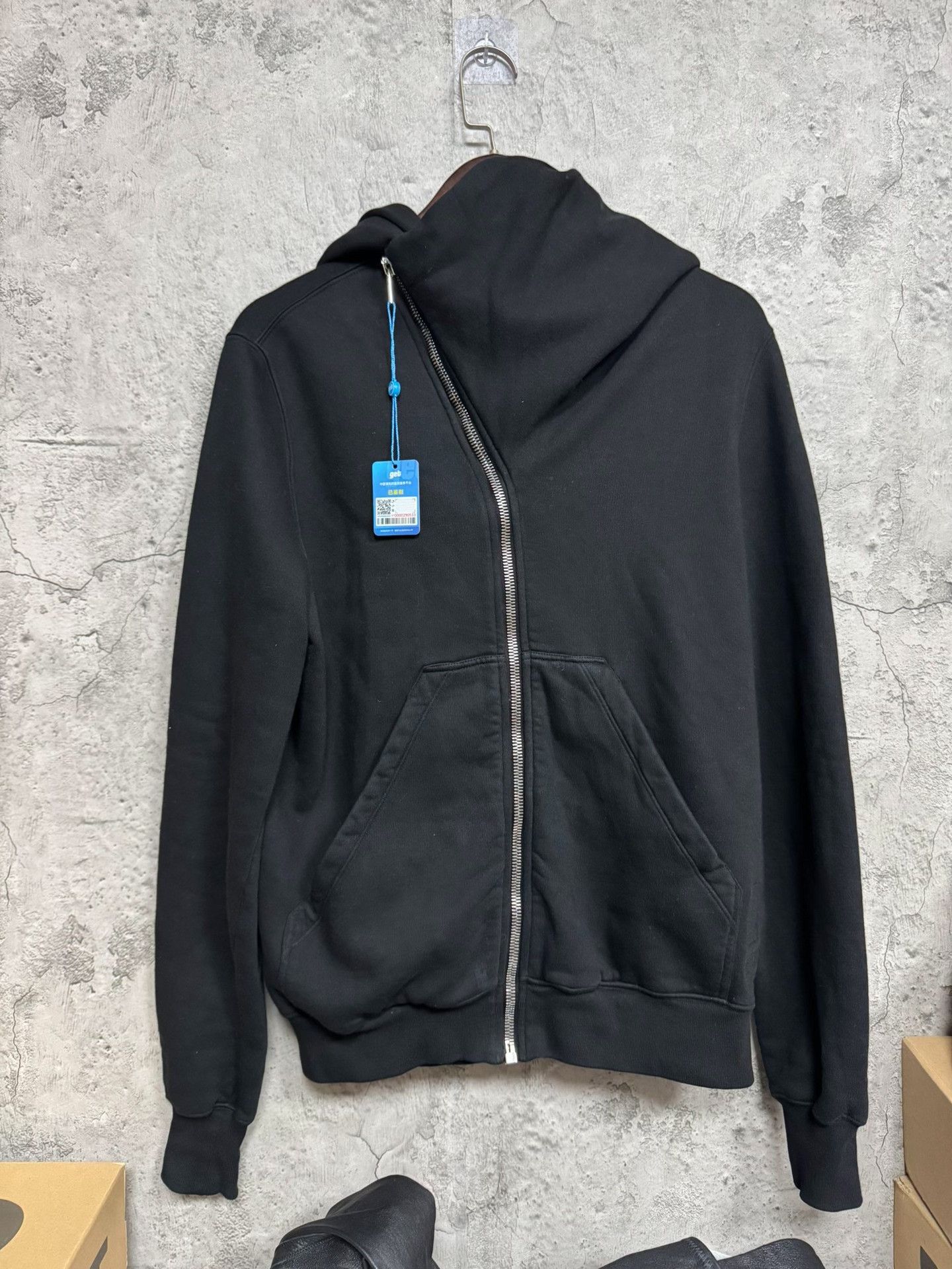 Rick Owens Rick Owens Black Hoodie M Men Size US M / EU 48-50 / 2 - 2 Thumbnail