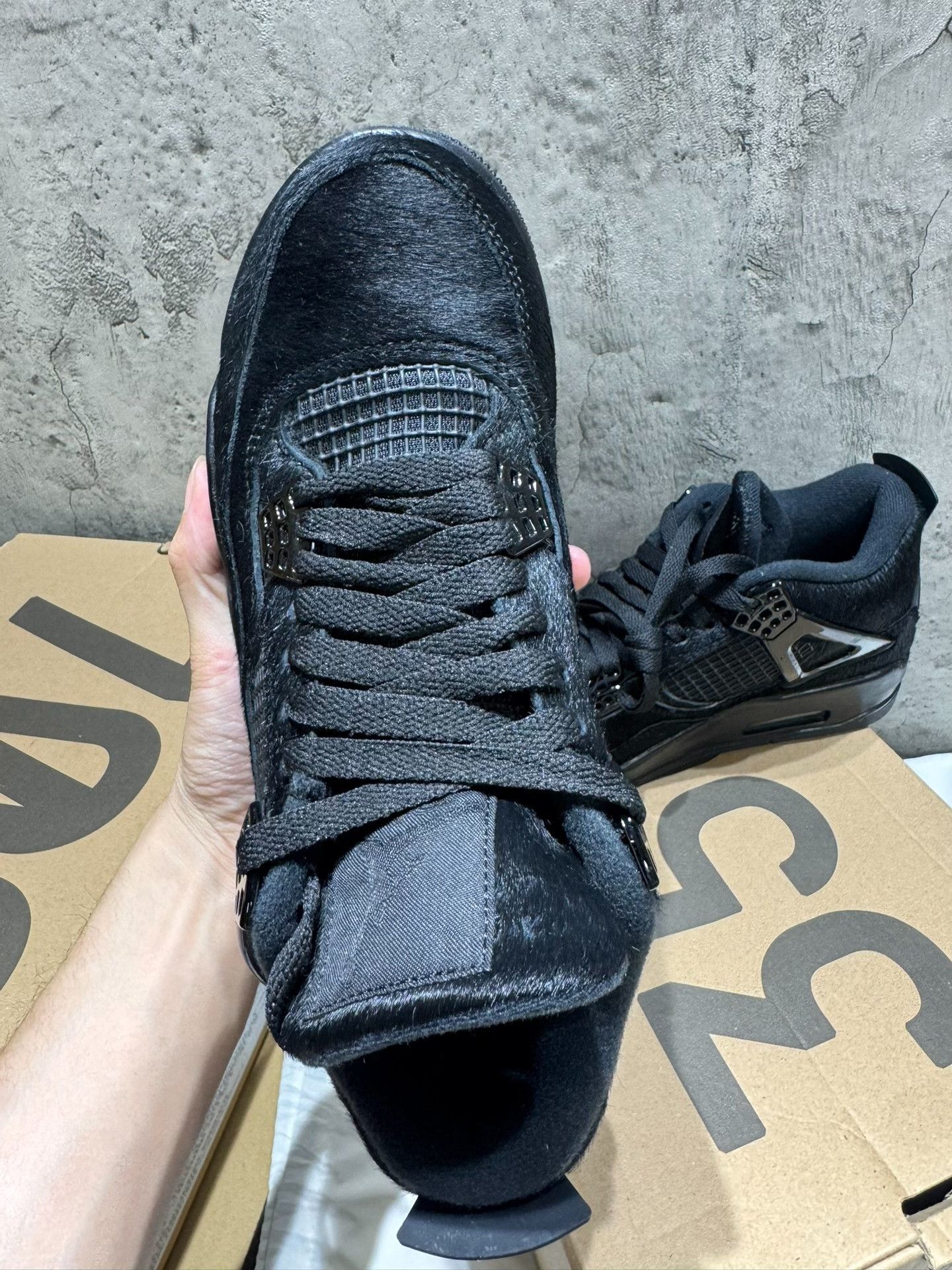 Nike Nike AJ4 Black Lowtop Sneakers 38 Men Size US 6 / EU 39 - 5 Thumbnail