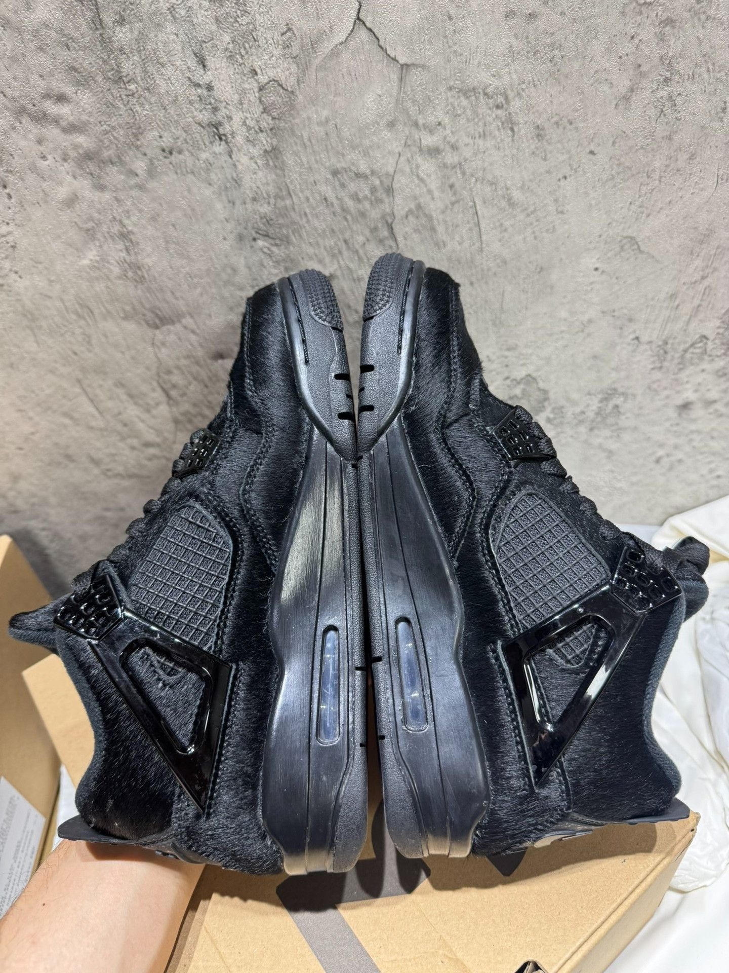 Nike Nike AJ4 Black Lowtop Sneakers 38 Men Size US 6 / EU 39 - 4 Thumbnail
