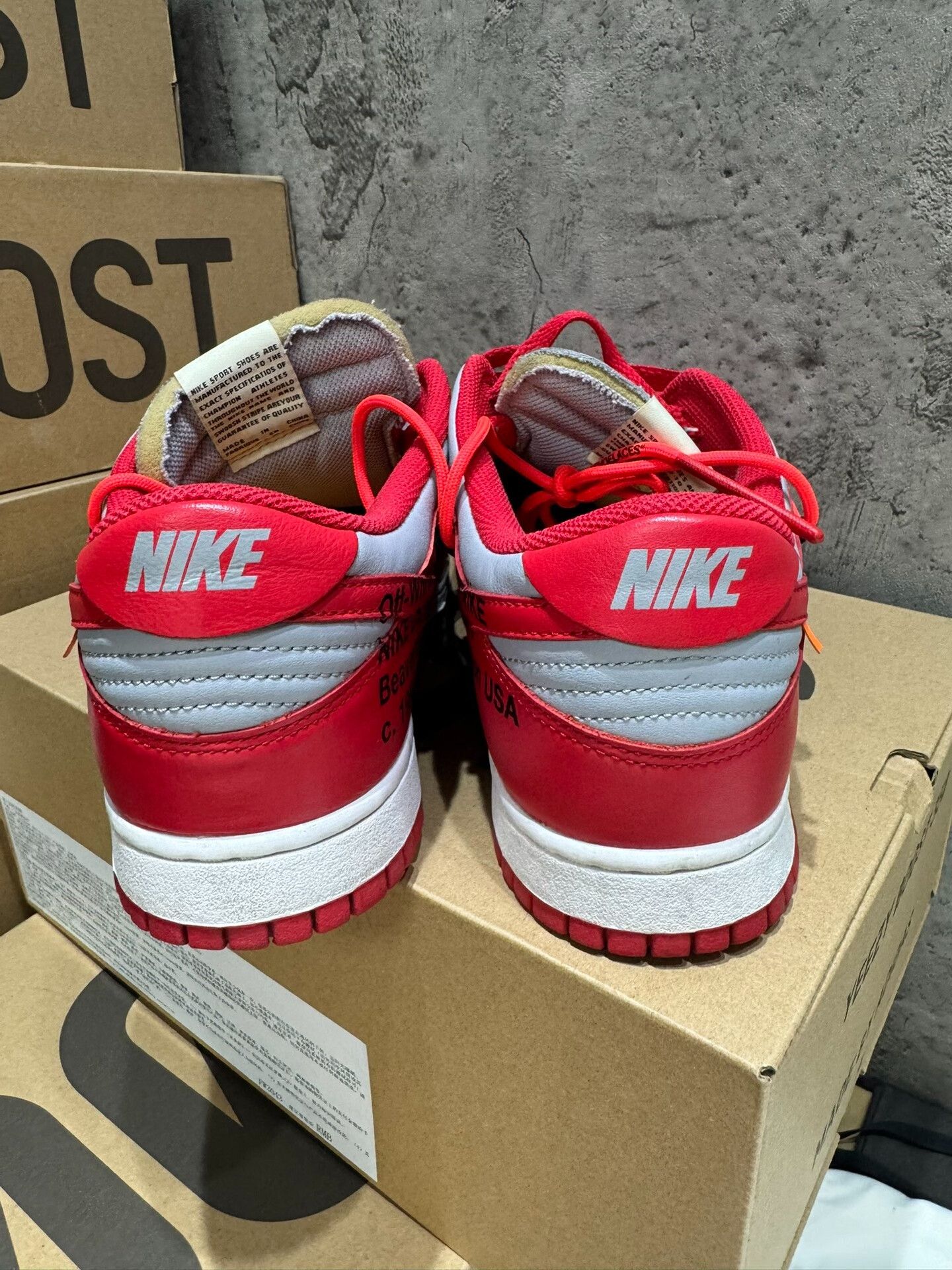 Nike Nike Collab White Lowtop Sneakers 10 Men Size US 10 / EU 43 - 2 Thumbnail