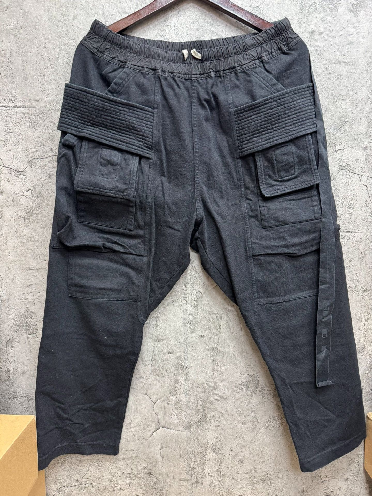 Rick Owens Rick Owens Casual Black Casual Pants S Men Size US 30 / EU 46 - 2 Thumbnail