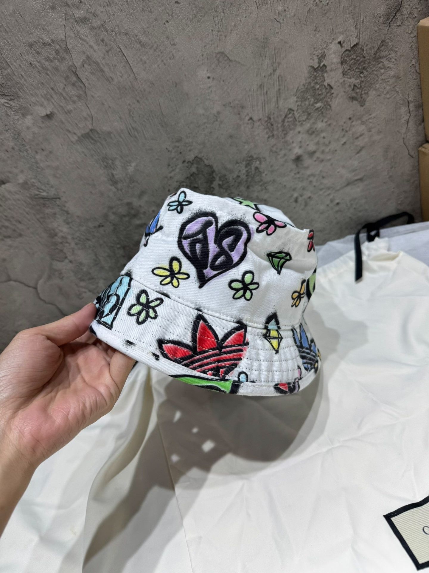 Adidas Adidas White Hat L Men Size ONE SIZE - 4 Thumbnail