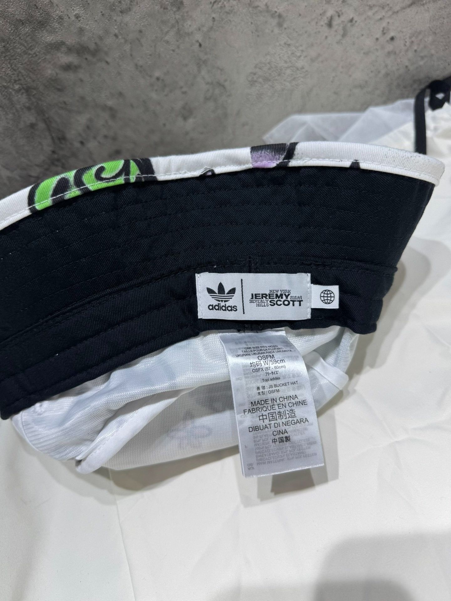 Adidas Adidas White Hat L Men Size ONE SIZE - 2 Thumbnail