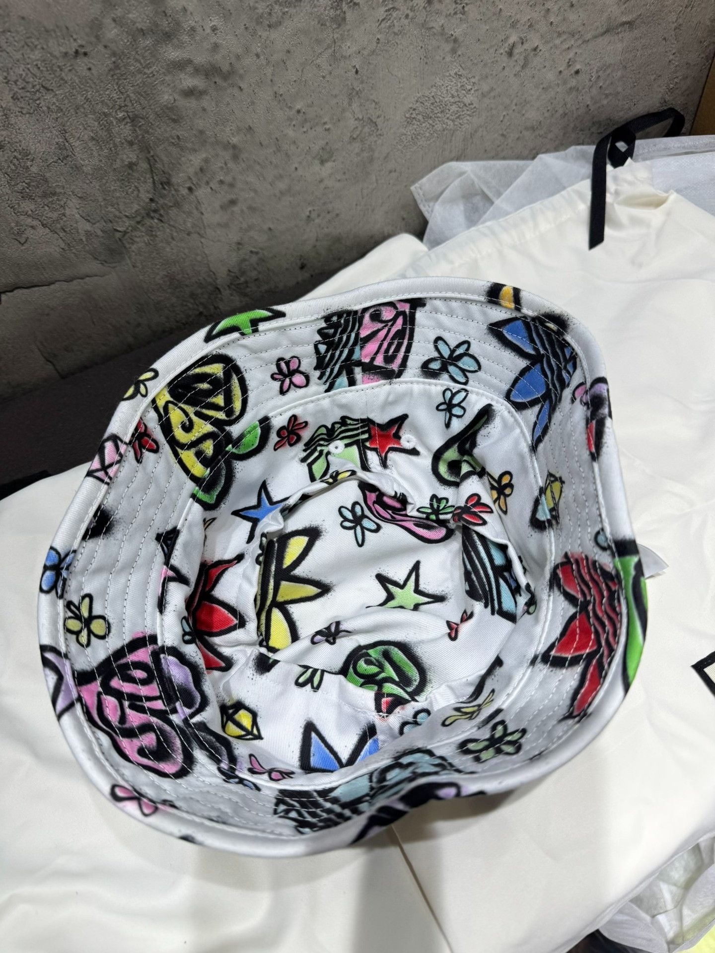 Adidas Adidas White Hat L Men Size ONE SIZE - 3 Thumbnail