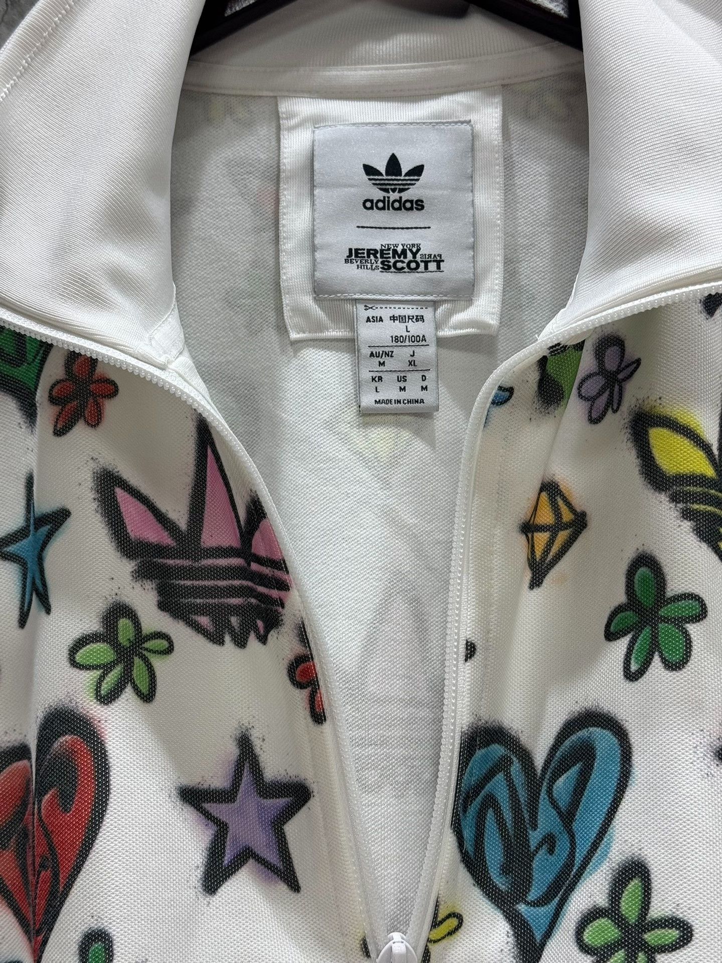 Adidas Adidas White Light Jacket L Men Size US L / EU 52-54 / 3 - 4 Thumbnail