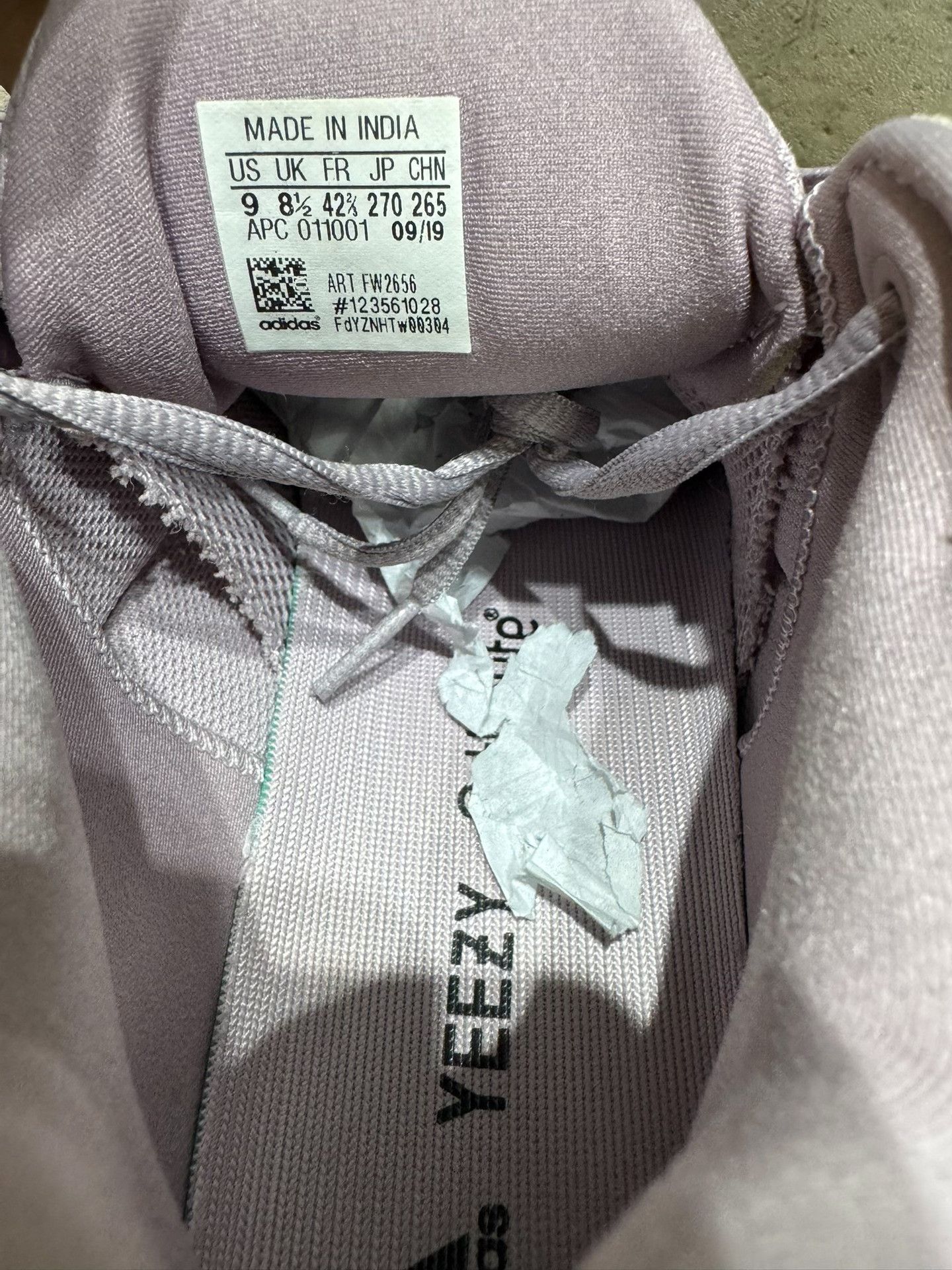 Adidas Adidas YEEZY500 Purple Lowtop Sneakers 42 Men Size US 9 / EU 42 - 7 Thumbnail