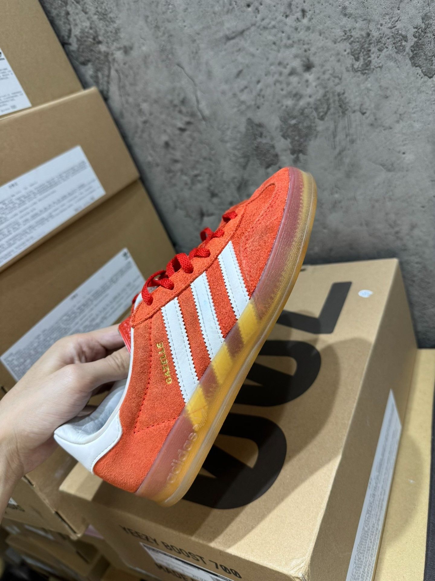 Adidas Adidas Orange Lowtop Sneakers 36 Men Size US 5 / EU 37 - 8 Thumbnail