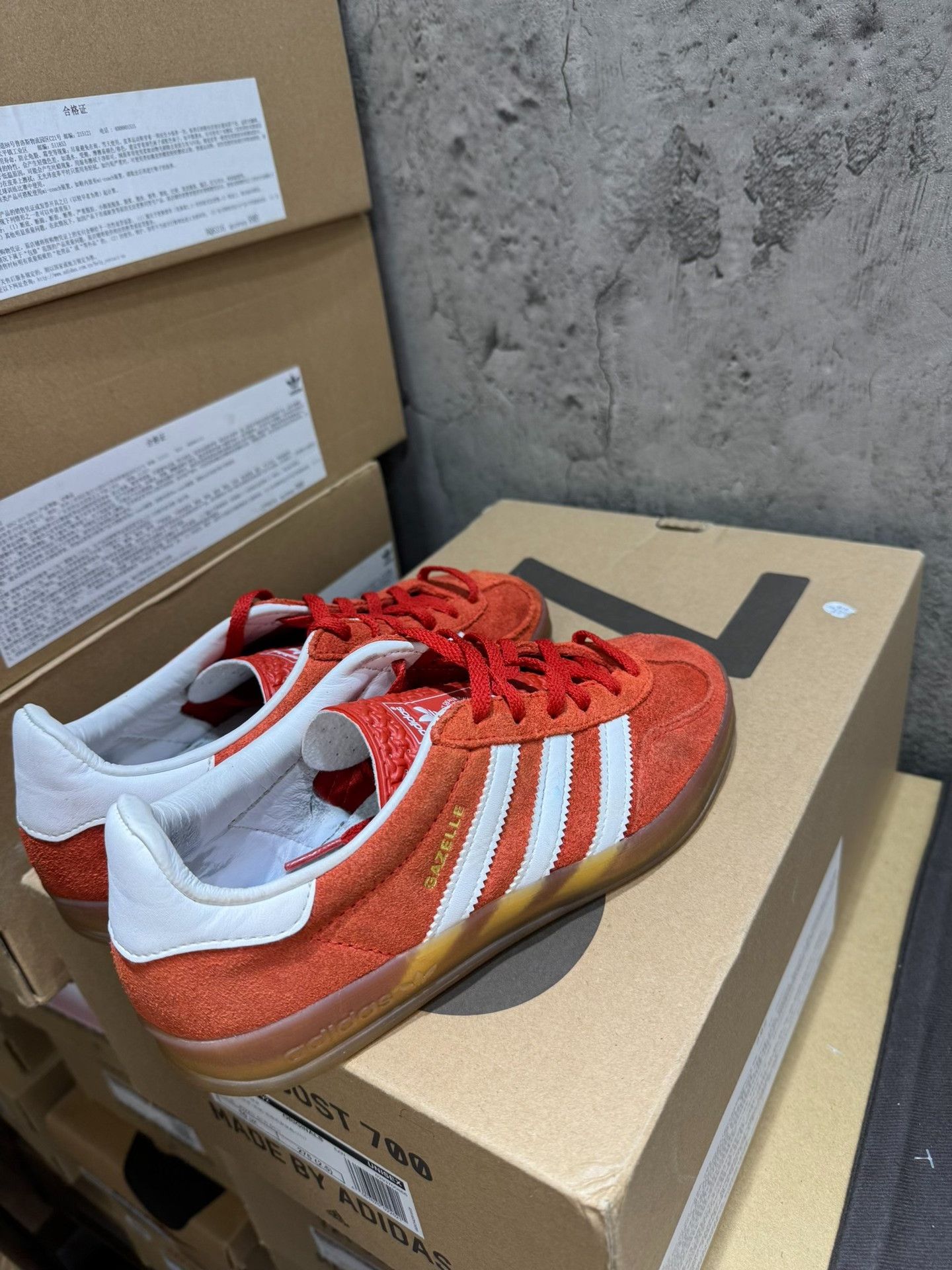 Adidas Adidas Orange Lowtop Sneakers 36 Men Size US 5 / EU 37 - 4 Thumbnail