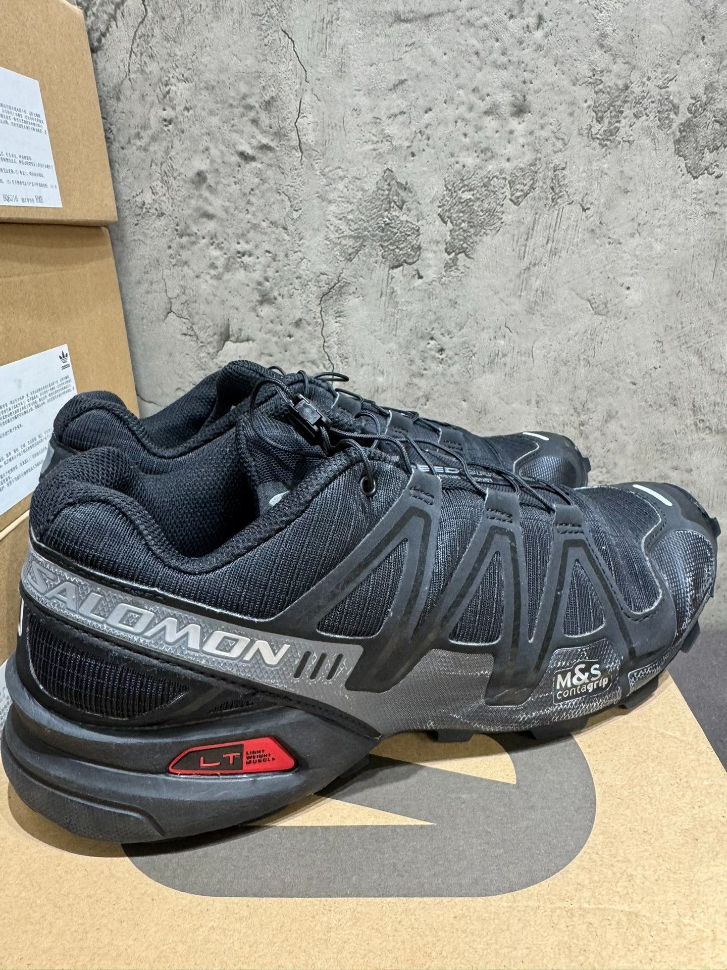 Salomon Salomon Black Lowtop Sneakers 42 Men Size US 9 / EU 42 - 8 Thumbnail