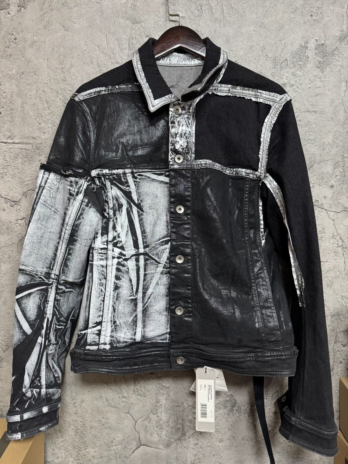Rick Owens Rick Owens Denim Black Light Jacket L Men Size US L / EU 52-54 / 3 - 6 Thumbnail