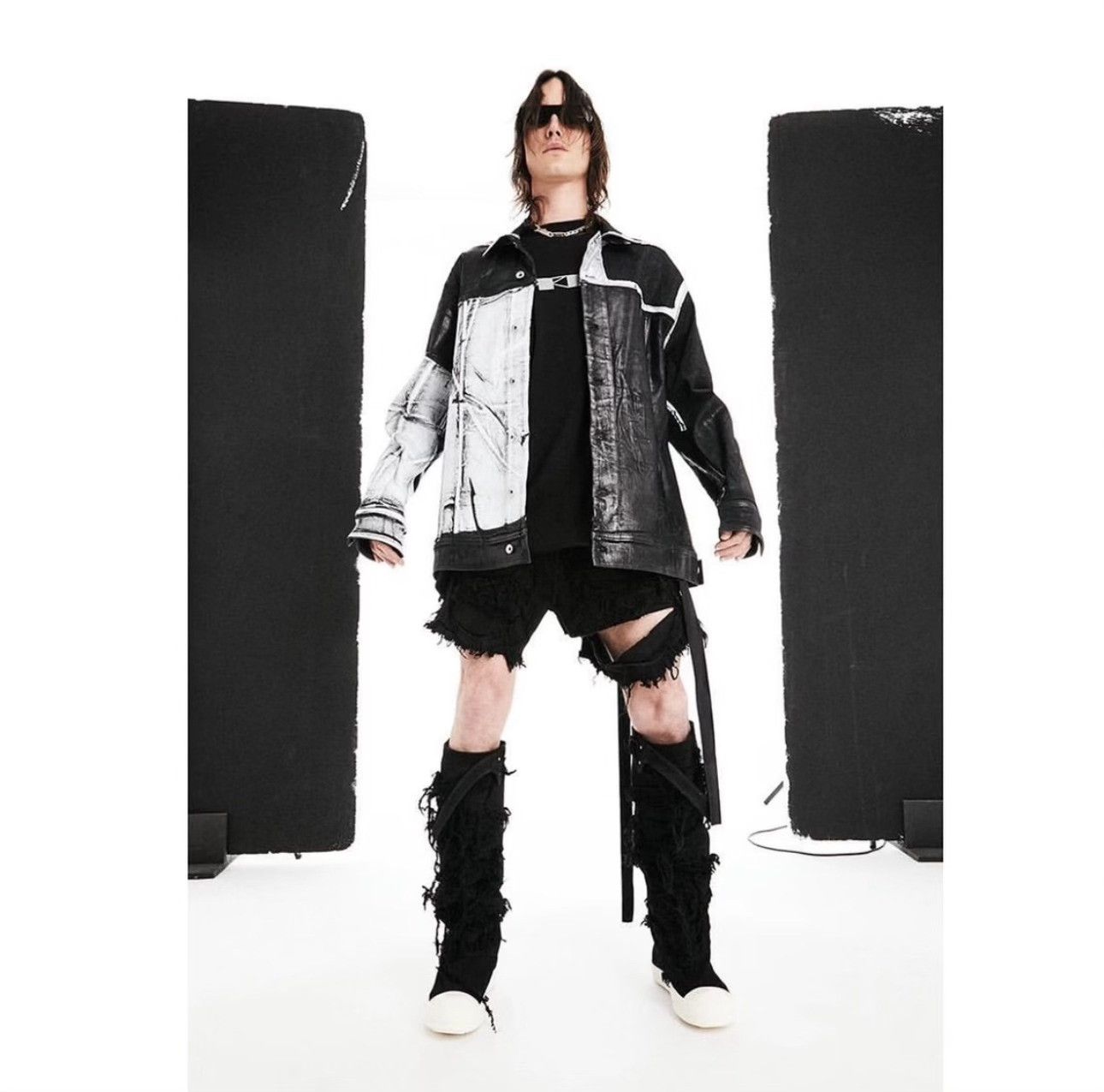 Rick Owens Rick Owens Denim Black Light Jacket L Men Size US L / EU 52-54 / 3 - 2 Thumbnail
