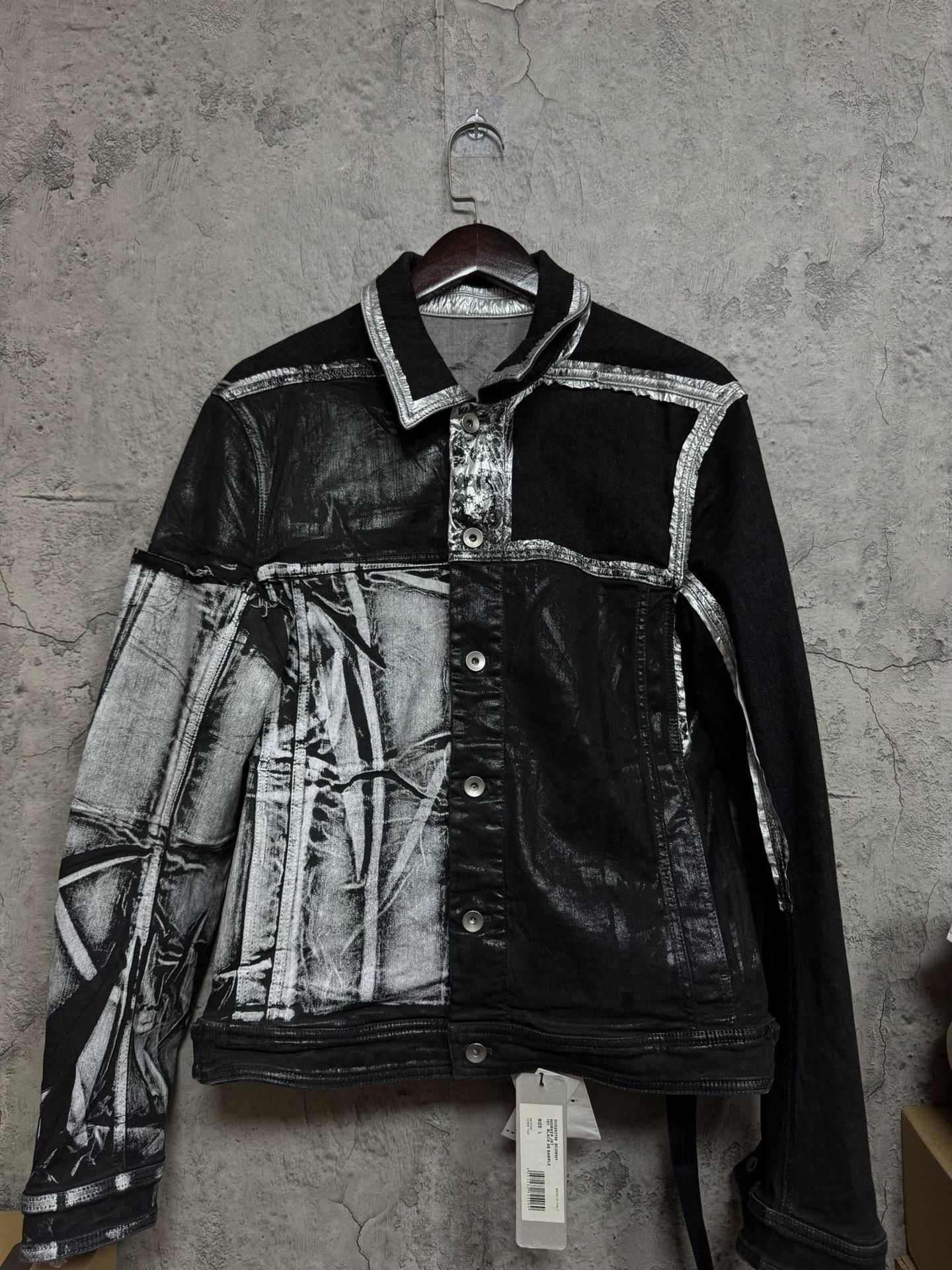 Rick Owens Rick Owens Denim Black Light Jacket L Men Size US L / EU 52-54 / 3 - 5 Thumbnail