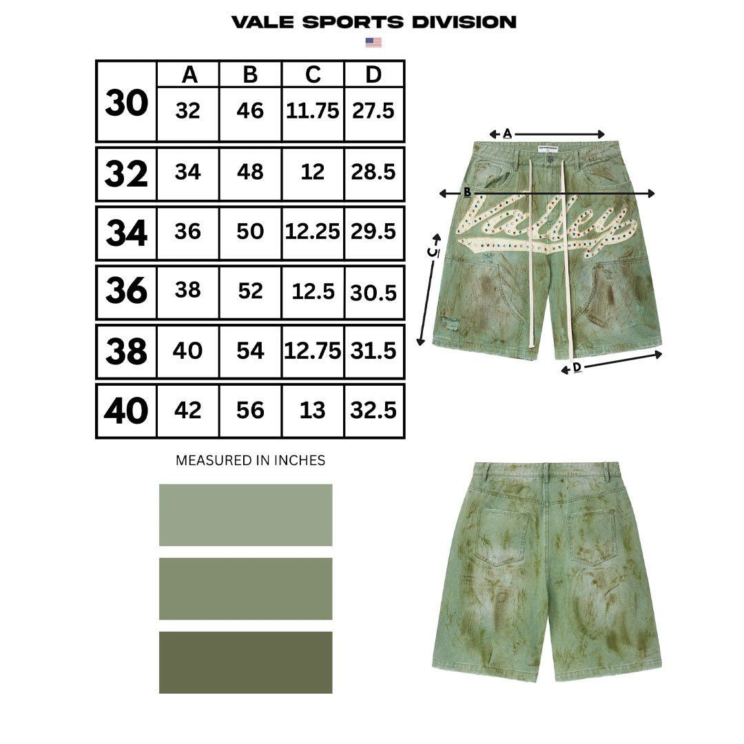Vale Forever Green Skittles Shorts Size US 30 / EU 46 - 3 Thumbnail