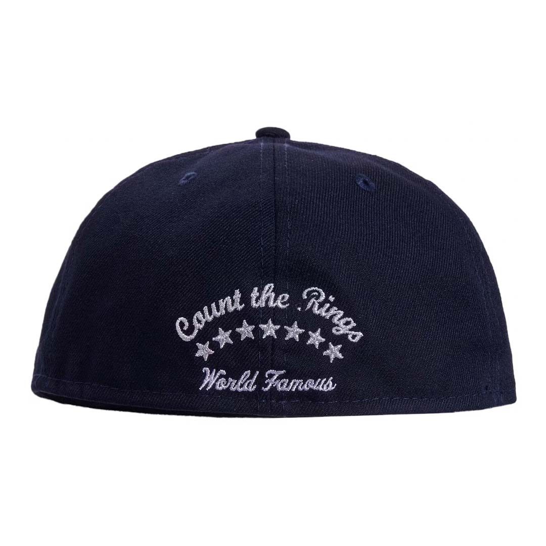 Supreme Undisputed Box Logo New Era Fitted Hat Navy Size ONE SIZE - 3 Thumbnail