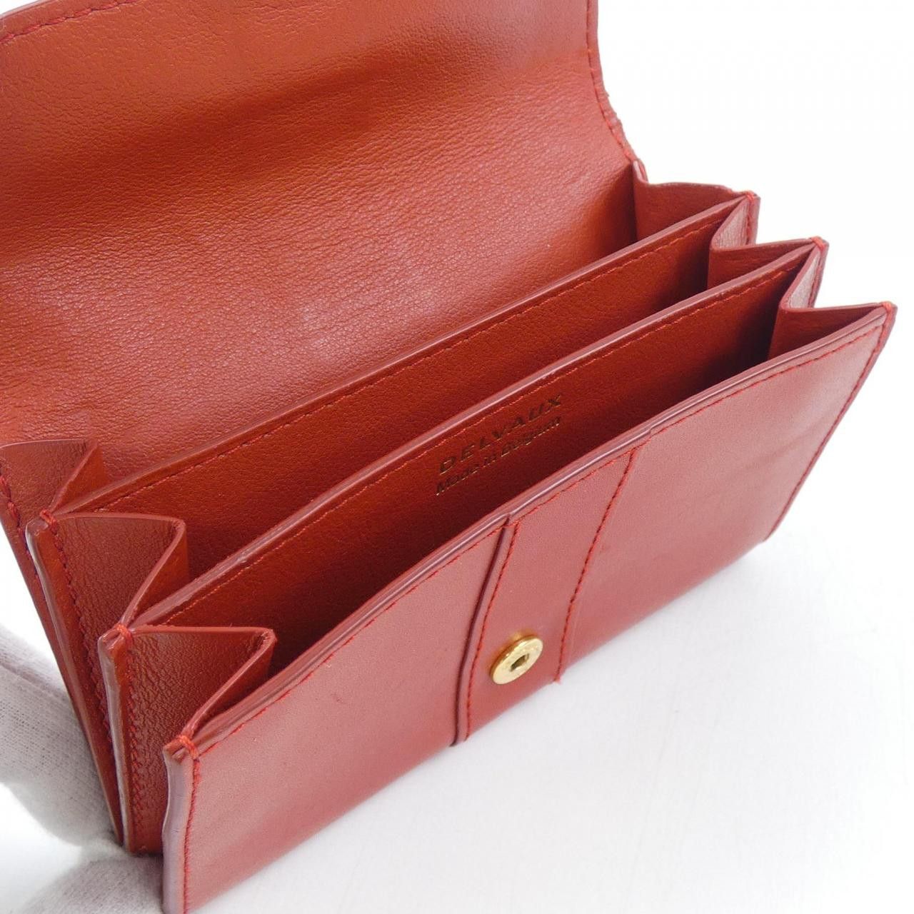 Delvaux Delvaux Delvaux Brillant Card Case Leather Card Case DUTY FREE for USA Size ONE SIZE - 5 Thumbnail