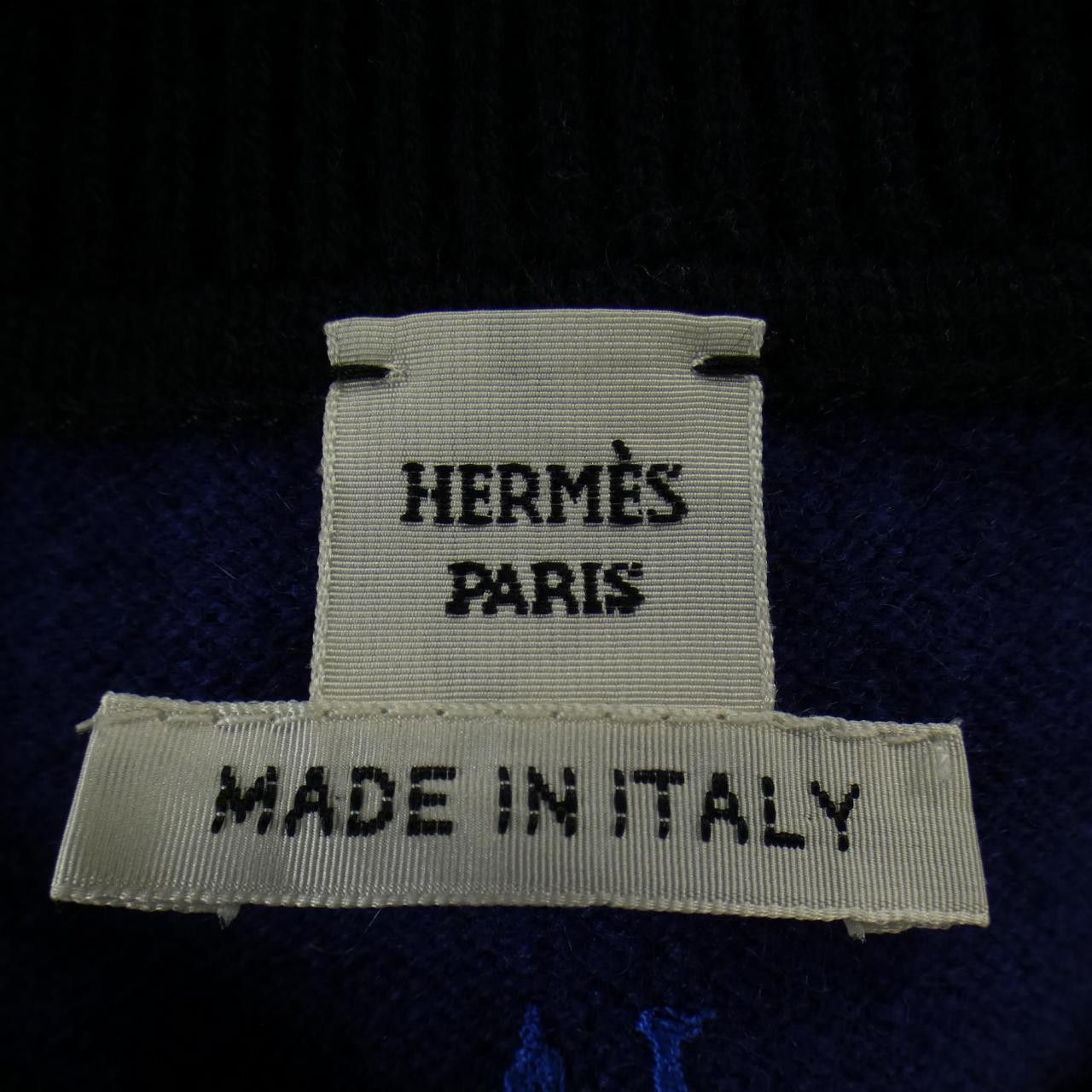 Hermes Hermes Hermes LA PROMENADE DU MATIN Cashmere Knit Textile Tops DUTY FREE for USA Size ONE SIZE - 4 Thumbnail
