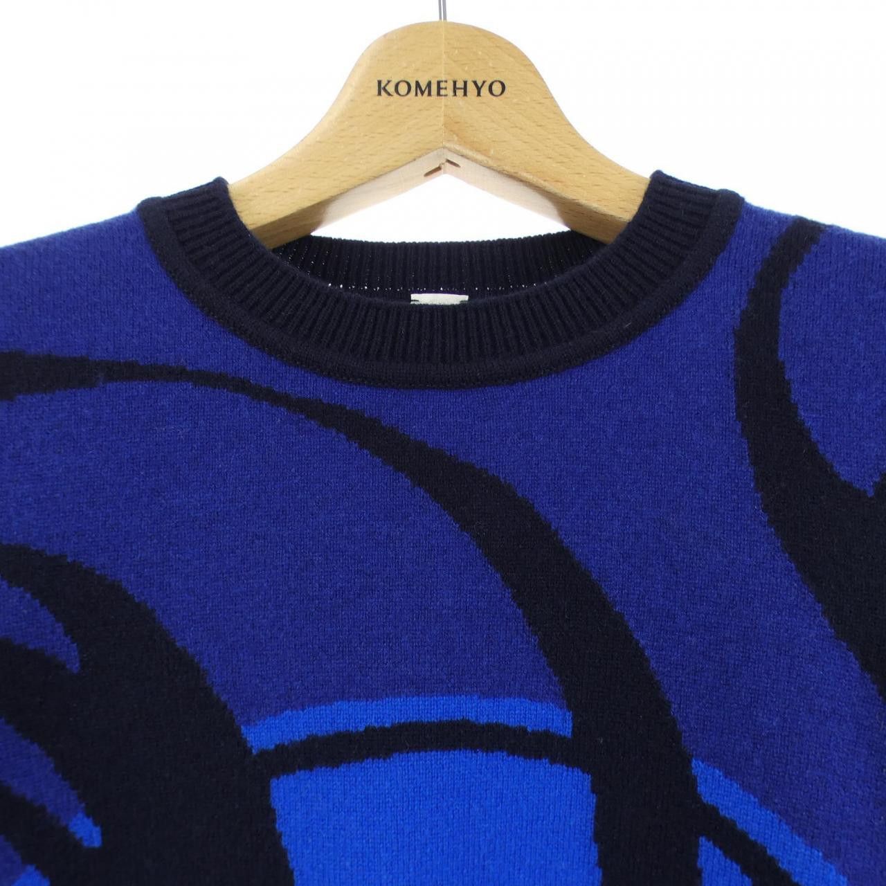 Hermes Hermes Hermes LA PROMENADE DU MATIN Cashmere Knit Textile Tops DUTY FREE for USA Size ONE SIZE - 5 Thumbnail