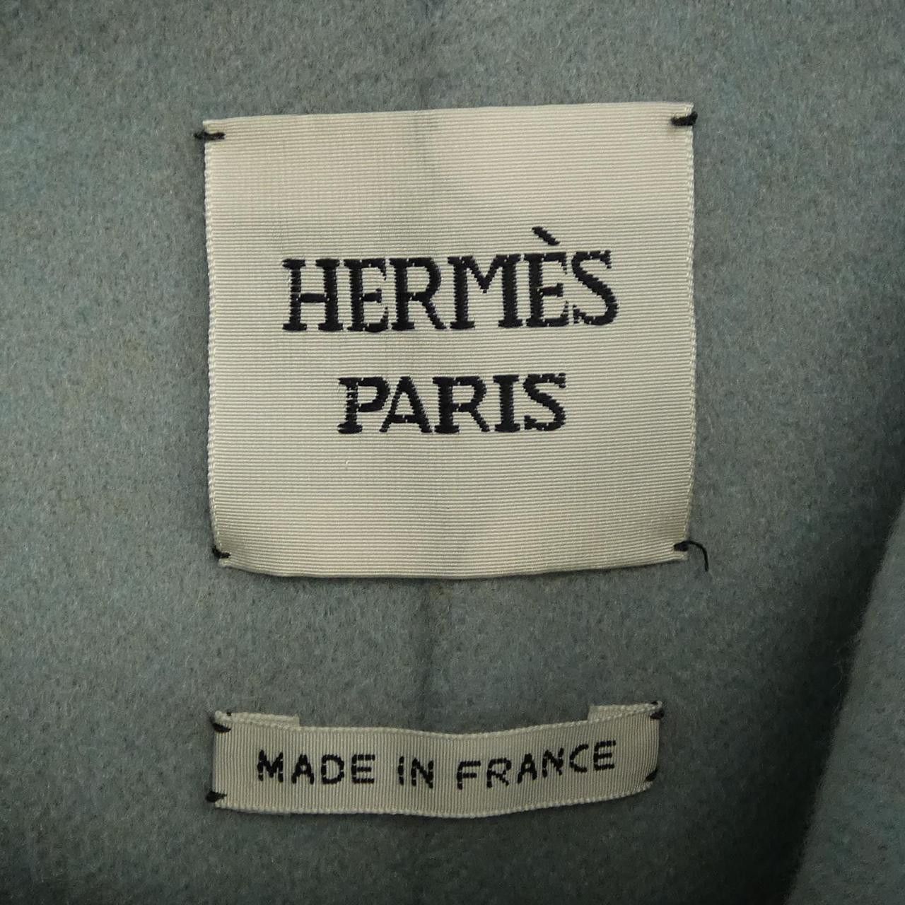 Hermes Hermes Hermes Cashmere Coat Textile Outerwear DUTY FREE for USA Size ONE SIZE - 4 Thumbnail