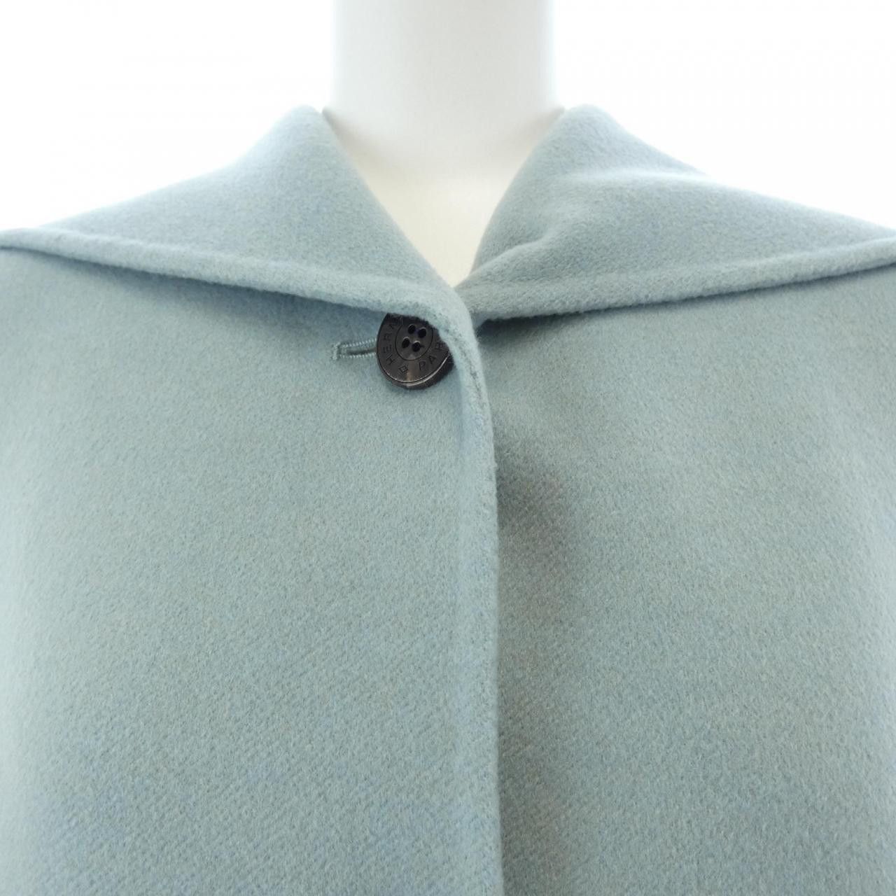 Hermes Hermes Hermes Cashmere Coat Textile Outerwear DUTY FREE for USA Size ONE SIZE - 5 Thumbnail