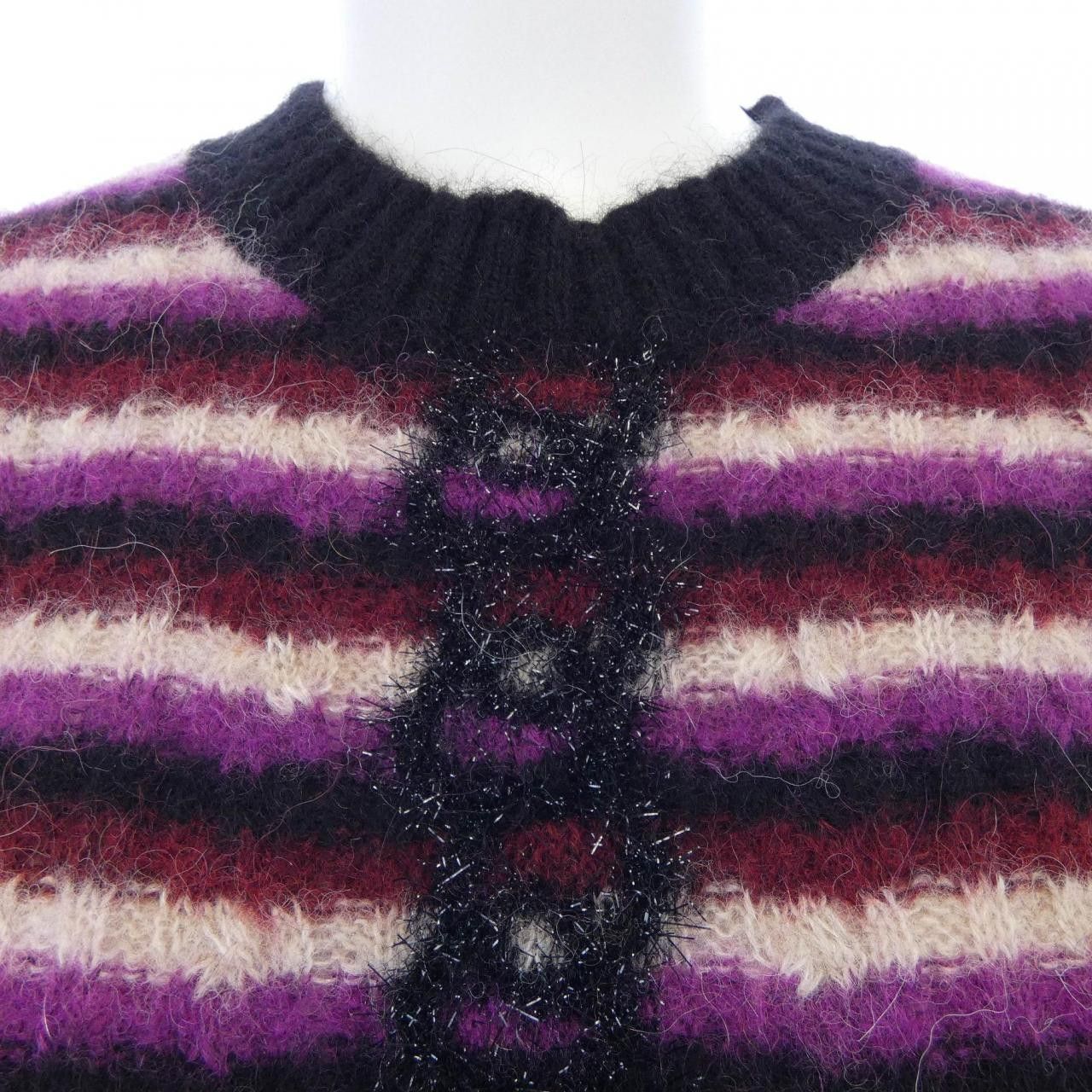 Chanel Chanel Chanel Cashmere Blend Knit Top Textile Tops P75766K10915 DUTY FREE for USA Size ONE SIZE - 5 Thumbnail