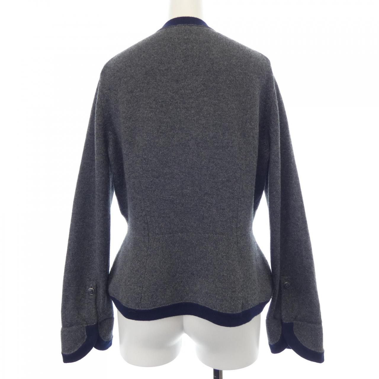 Chanel Chanel Chanel Cashmere Cardigan Textile Tops P59182K07741 DUTY FREE for USA Size ONE SIZE - 2 Thumbnail