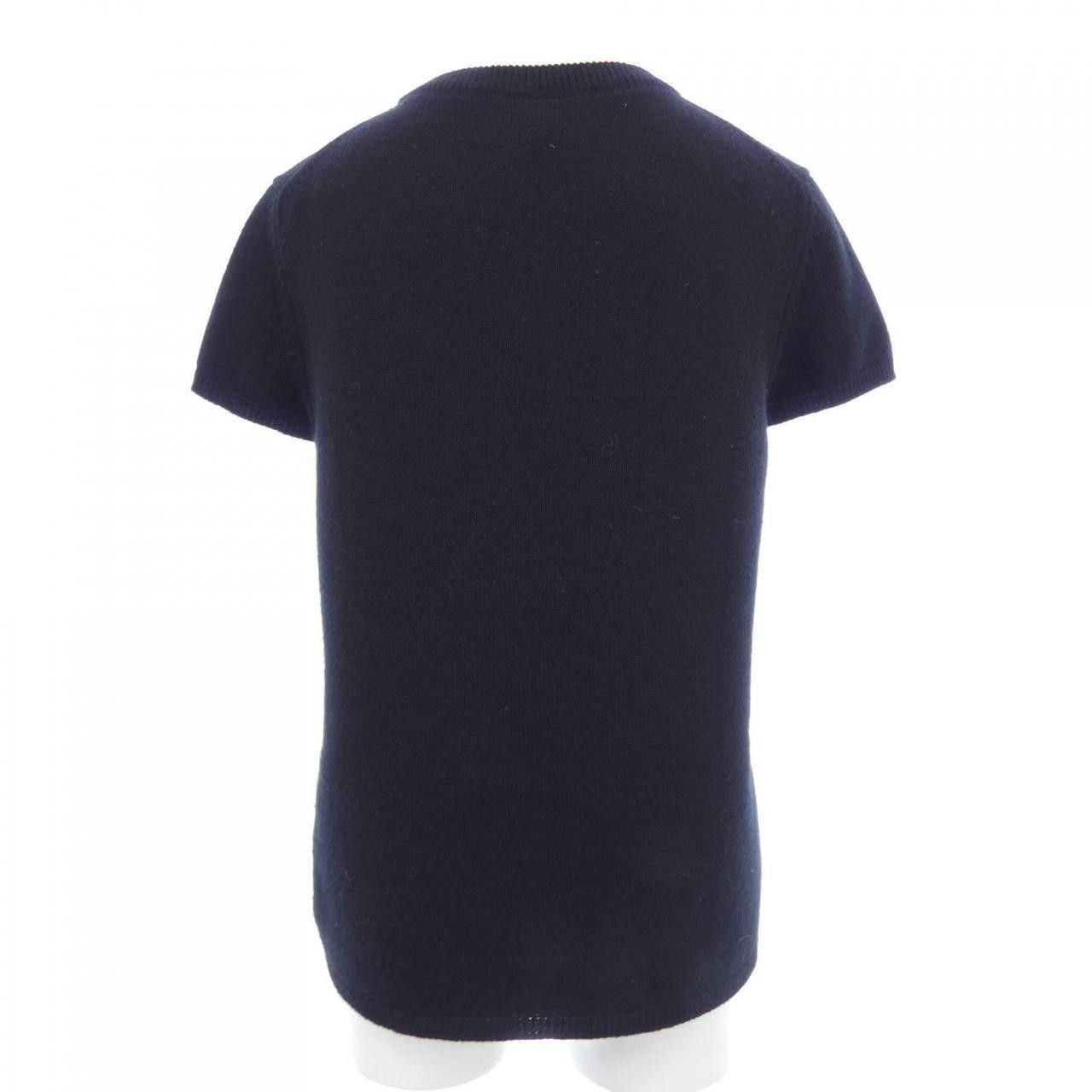 Hermes Hermes Hermes Cashmere Knitwear Textile Tops DUTY FREE for USA Size ONE SIZE - 2 Thumbnail