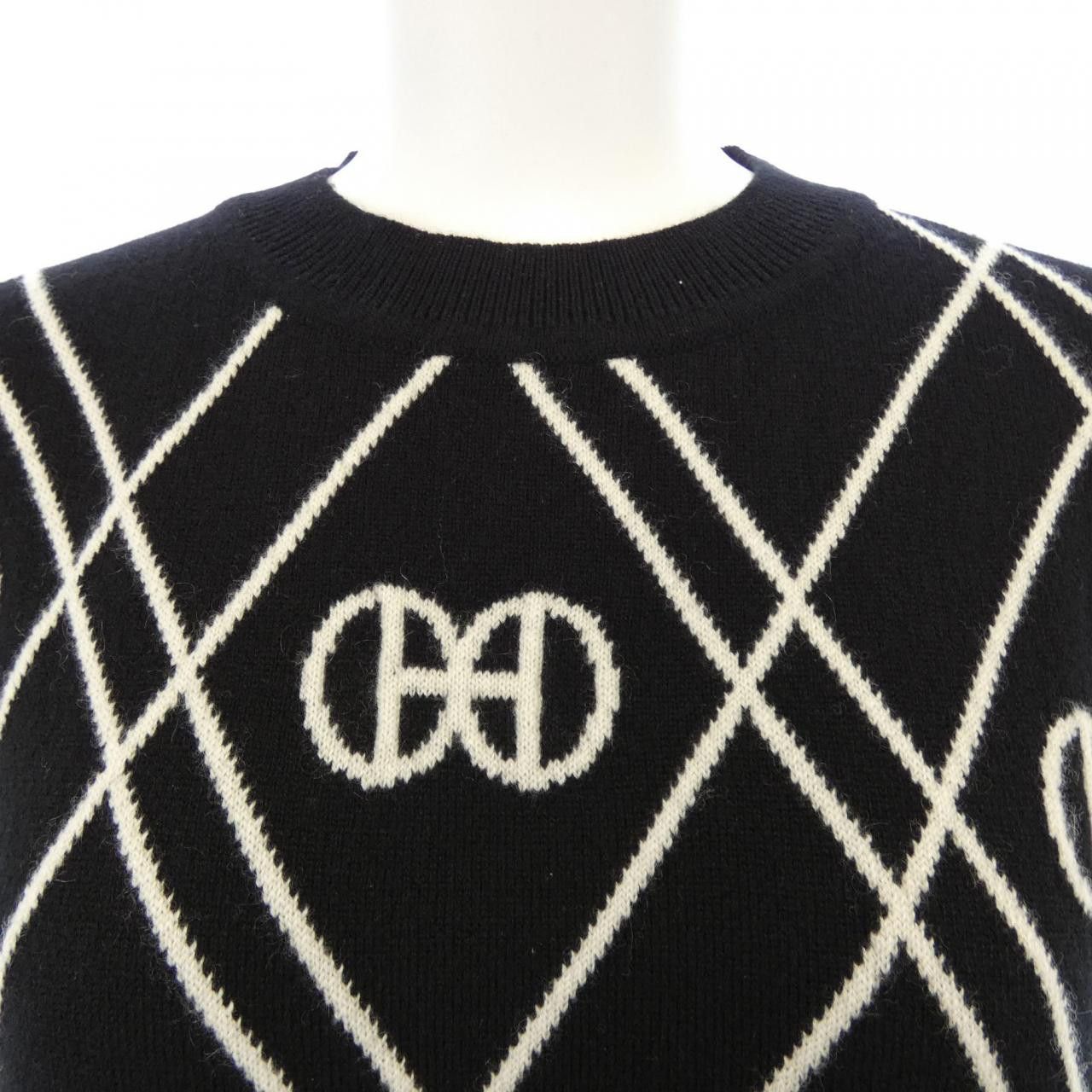 Hermes Hermes Hermes Round H Cashmere Dress Textile Dresses DUTY FREE for USA Size ONE SIZE - 5 Thumbnail