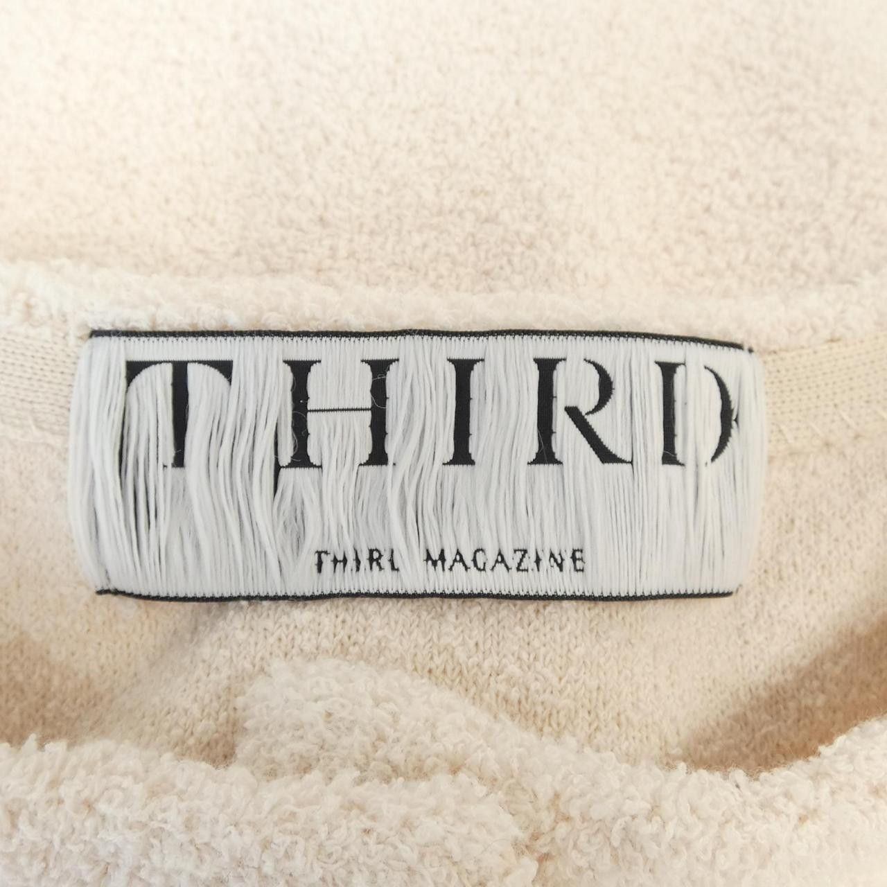 Other Other THIRD MAGAZINE Collarless Jacket Textile Outerwear DUTY FREE for USA Size ONE SIZE - 4 Thumbnail