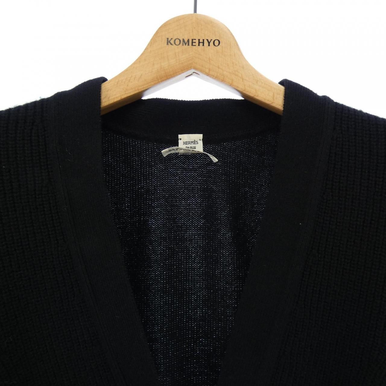 Hermes Hermes Hermes 100 Cashmere Vest Textile Tops DUTY FREE for USA Size ONE SIZE - 5 Thumbnail