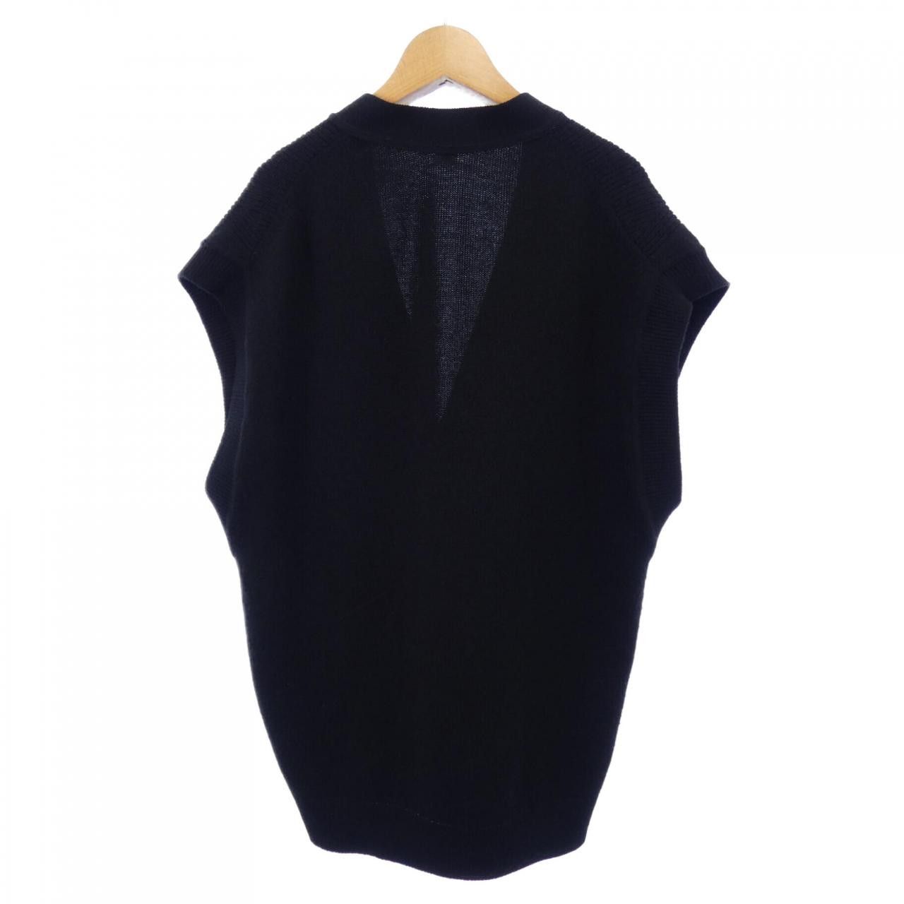 Hermes Hermes Hermes 100 Cashmere Vest Textile Tops DUTY FREE for USA Size ONE SIZE - 2 Thumbnail
