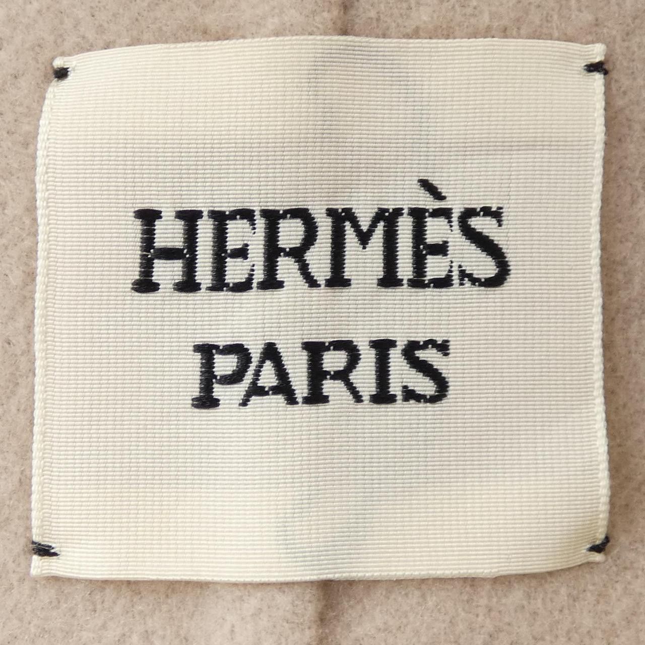 Hermes Hermes Hermes Cashmere Coat Textile Outerwear DUTY FREE for USA Size ONE SIZE - 4 Thumbnail