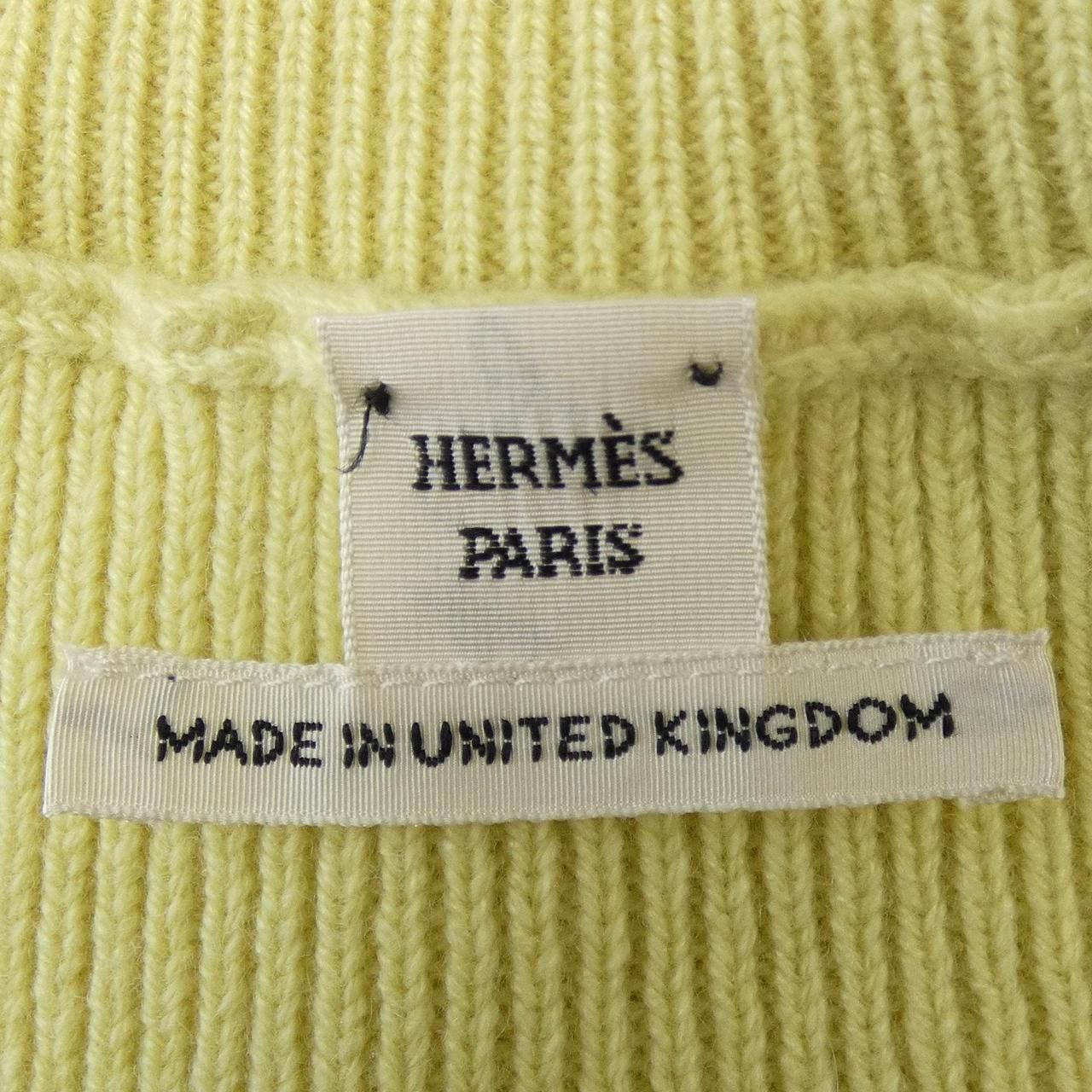 Hermes Hermes Hermes Cashmere Knit Textile Tops DUTY FREE for USA Size ONE SIZE - 4 Thumbnail