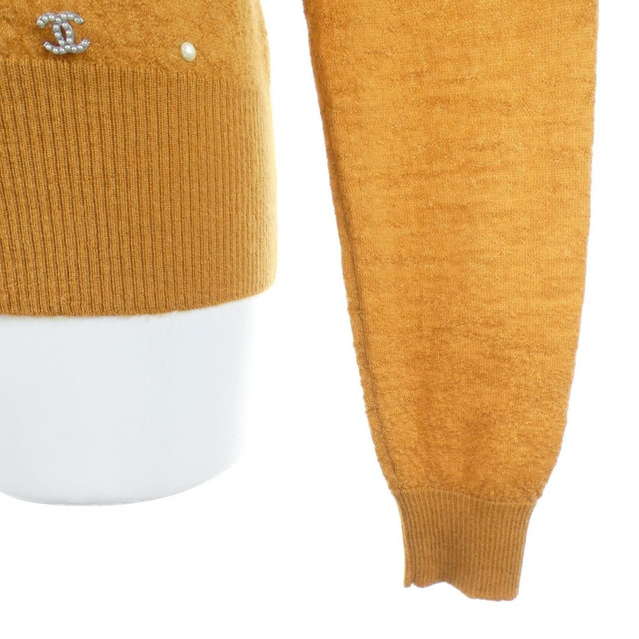 Chanel Chanel Chanel Cashmere Blend Knit Top Textile Tops P50015K06342 DUTY FREE for USA Size ONE SIZE - 6 Thumbnail