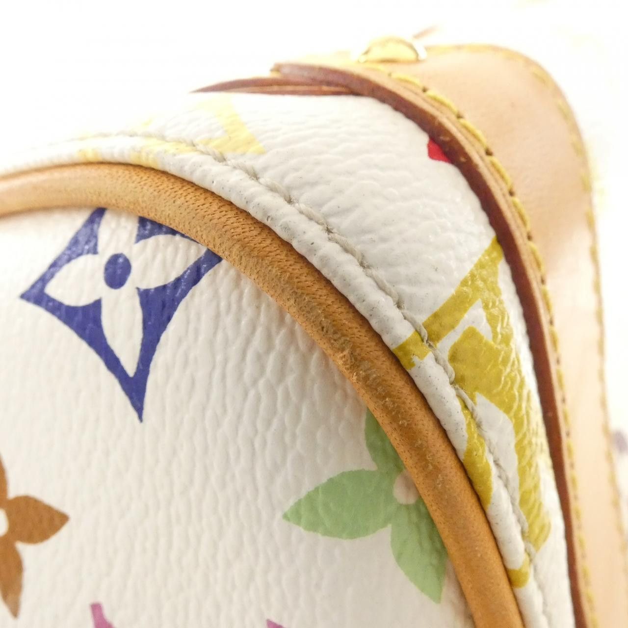 Louis Vuitton Louis Vuitton Louis Vuitton Multicolor Priscilla Coated Canvas Bag Textile Handbag M40096 DUTY FREE for USA Size ONE SIZE - 3 Thumbnail