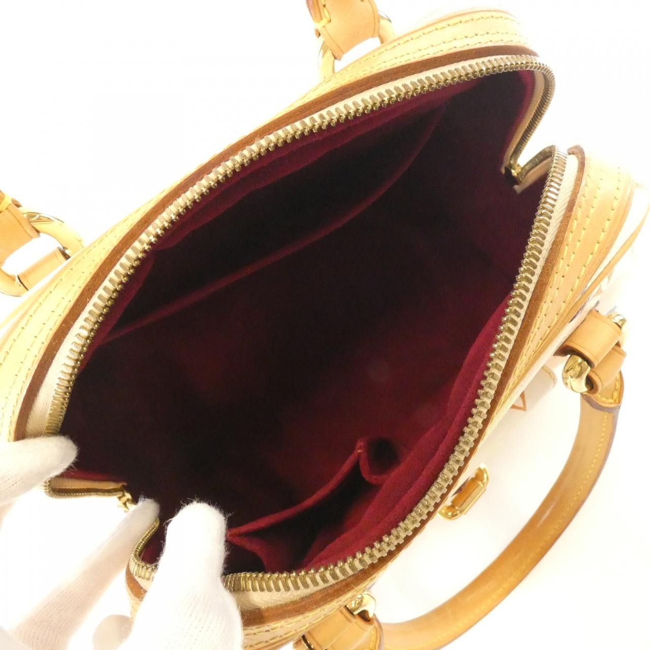 Louis Vuitton Louis Vuitton Louis Vuitton Multicolor Priscilla Coated Canvas Bag Textile Handbag M40096 DUTY FREE for USA Size ONE SIZE - 9 Thumbnail