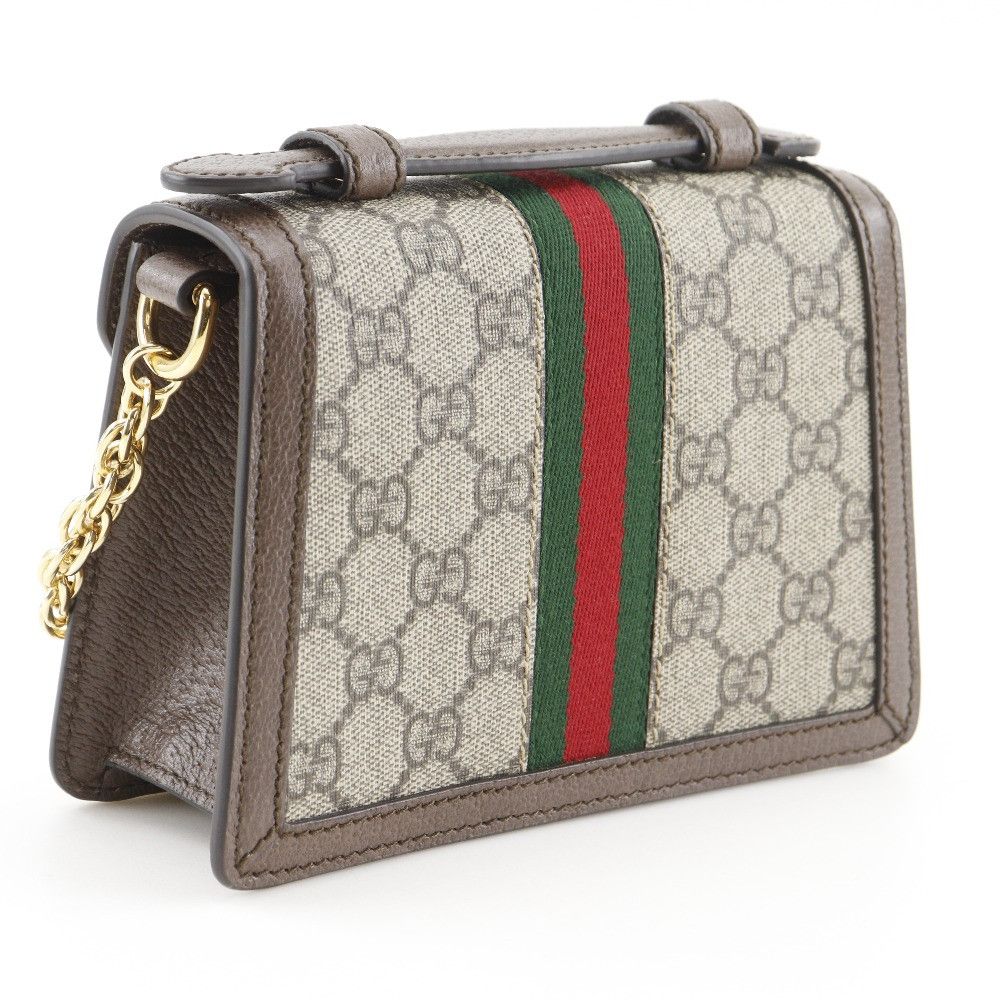 Gucci Gucci Gucci Ophidia GG Supreme 2way chain bag Textile Shoulder Bag 696180 DUTY FREE for USA Size ONE SIZE - 3 Thumbnail