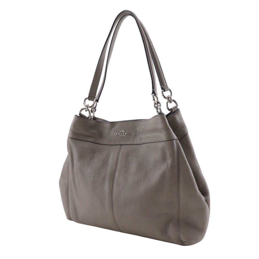 Coach Coach Coach Lexy Leather Tote Bag Leather Tote Bag F57545 DUTY FREE for USA Size ONE SIZE - 2 Thumbnail