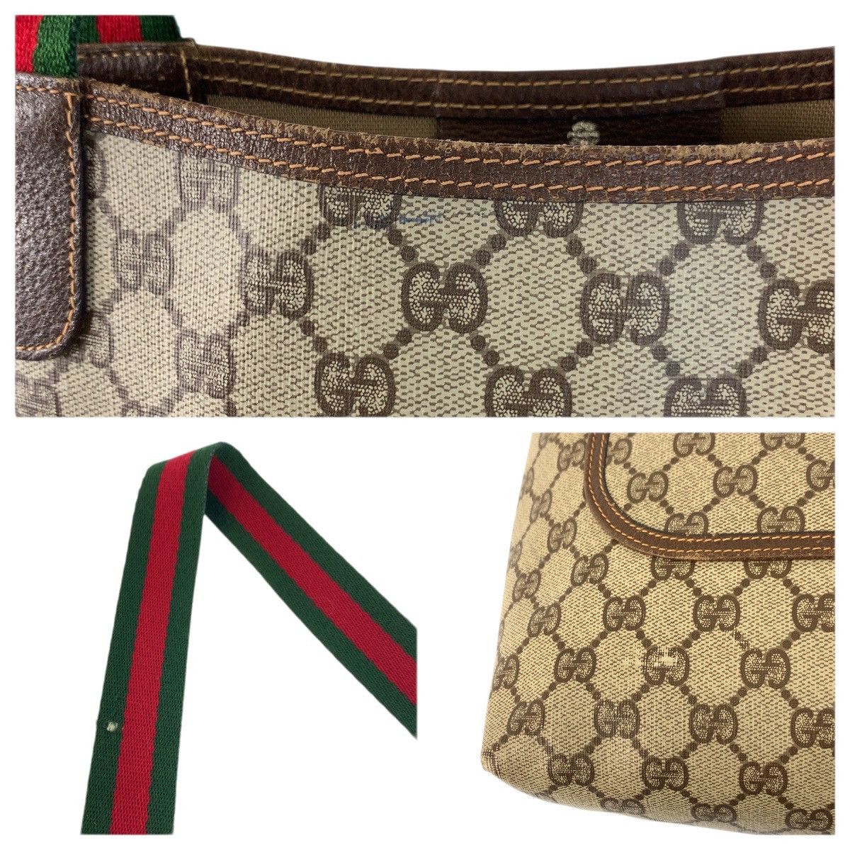 Gucci Gucci Gucci GG Supreme 2way tote bag Textile Shoulder Bag 40 02 003 DUTY FREE for USA Size ONE SIZE - 6 Thumbnail