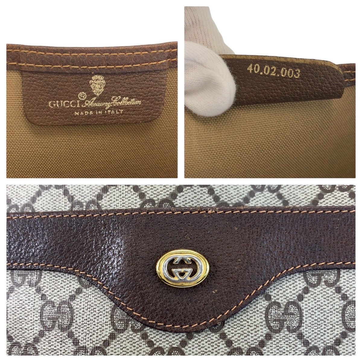 Gucci Gucci Gucci GG Supreme 2way tote bag Textile Shoulder Bag 40 02 003 DUTY FREE for USA Size ONE SIZE - 3 Thumbnail