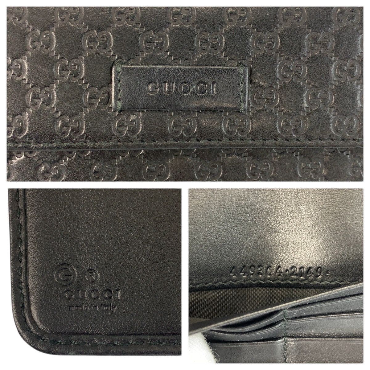 Gucci Gucci Gucci Microguccissima Leather Long Wallet Leather Long Wallet 449364 DUTY FREE for USA Size ONE SIZE - 3 Thumbnail