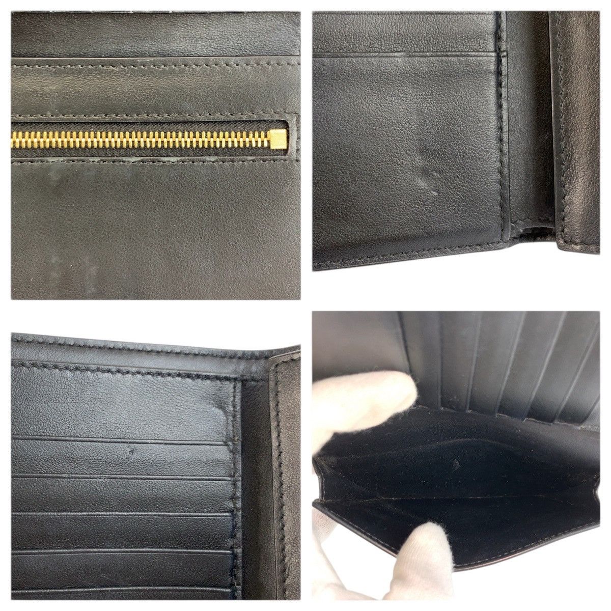 Celine Celine Celine Medium Strap Wallet Leather Wallet Leather Short Wallet DUTY FREE for USA Size ONE SIZE - 9 Thumbnail