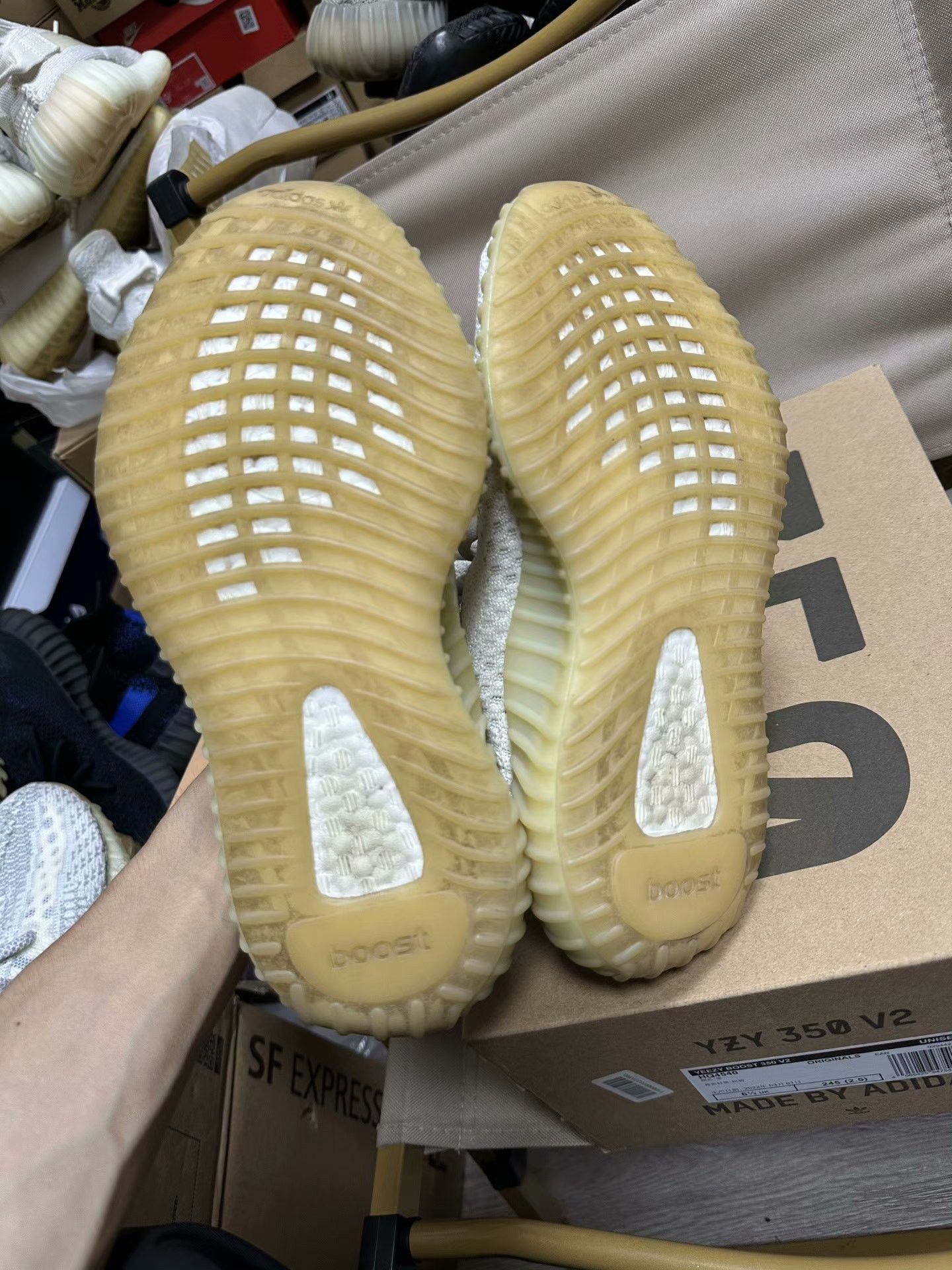Adidas Adidas Yellow Lowtop Sneakers 35 Men Size US 5 / EU 37 - 4 Thumbnail