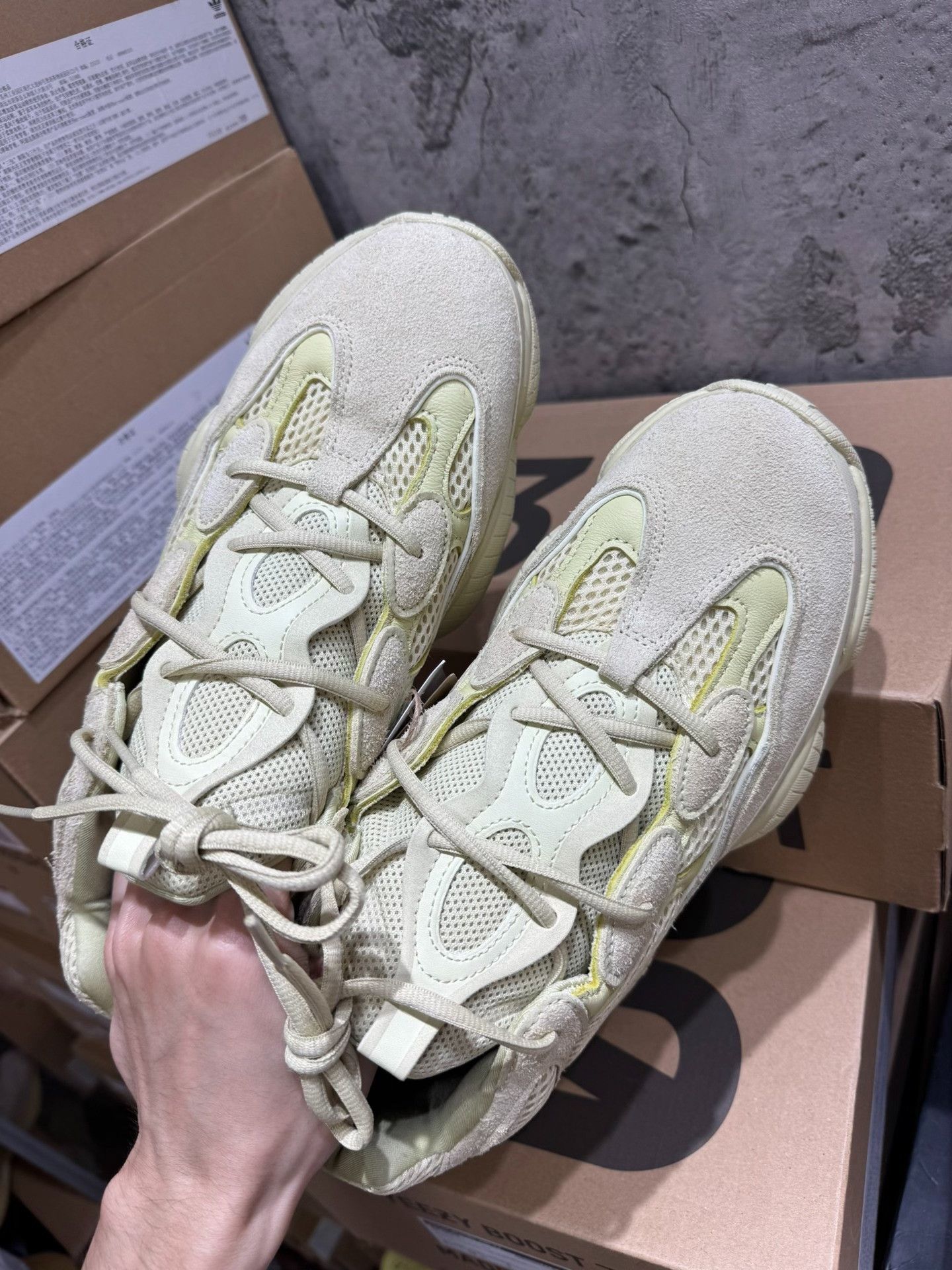 Yeezy Yeezy Yellow Lowtop Sneakers 9.5 Men Size US 9.5 / EU 42-43 - 8 Thumbnail