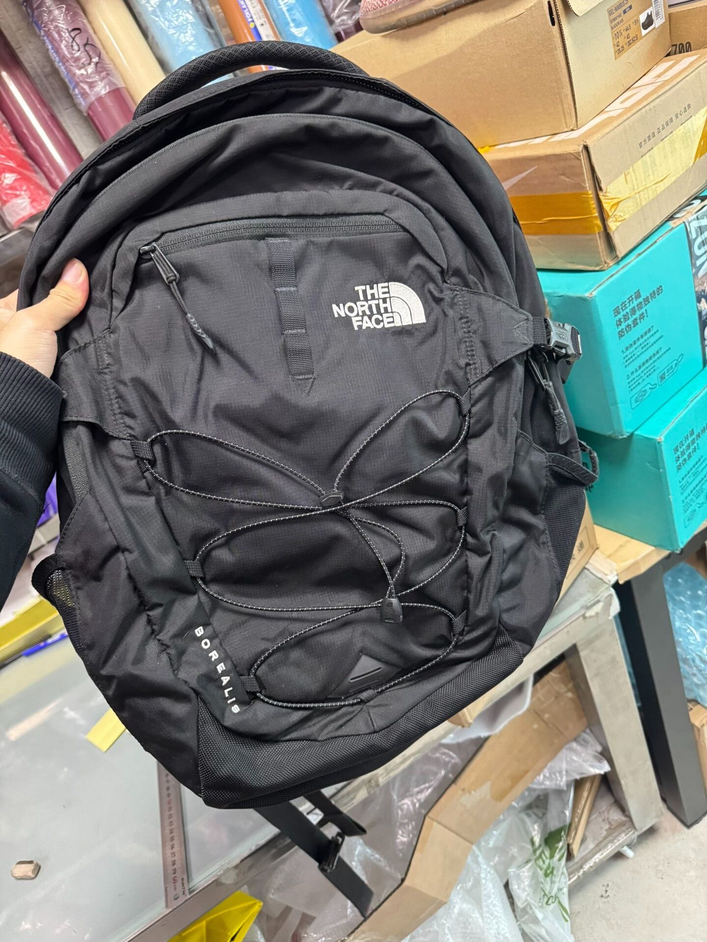 The North Face The North Face Casual Black Backpack L Women Size ONE SIZE - 2 Thumbnail