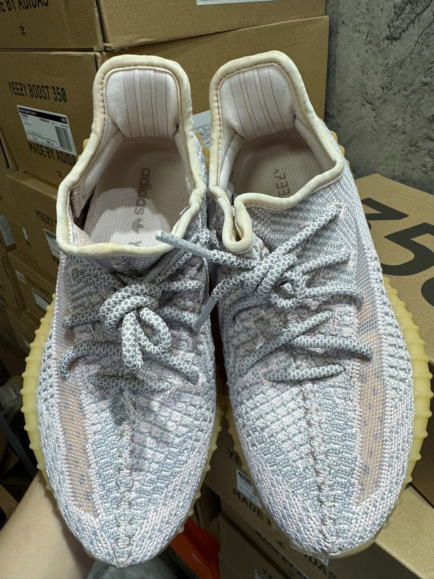 Adidas Adidas YEEZY350 Pink Lowtop Sneakers S Men Size US 10 / EU 43 - 9 Thumbnail
