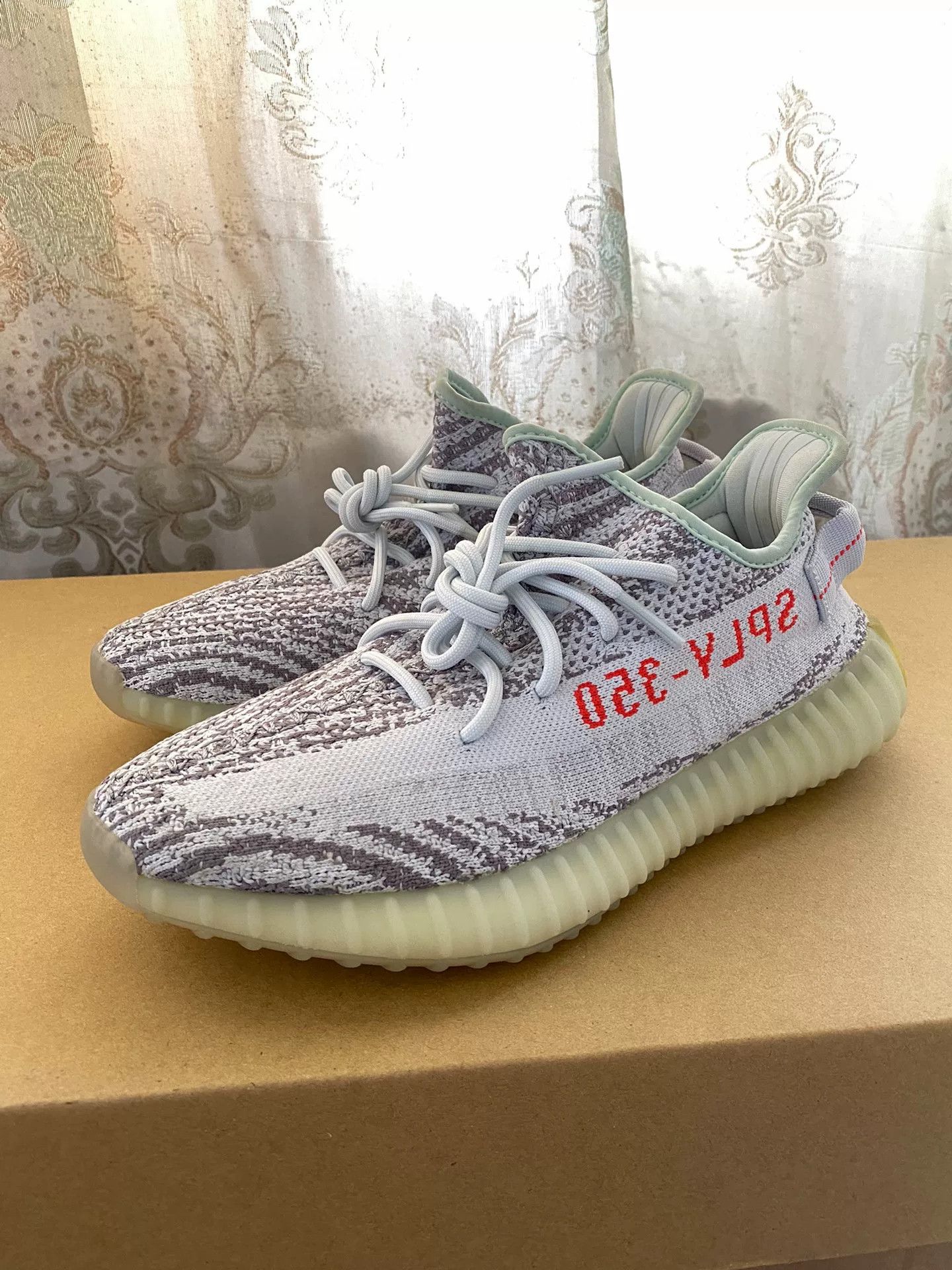Yeezy Yeezy Blue Lowtop Sneakers 42 Men Size US 9 / EU 42 - 8 Thumbnail