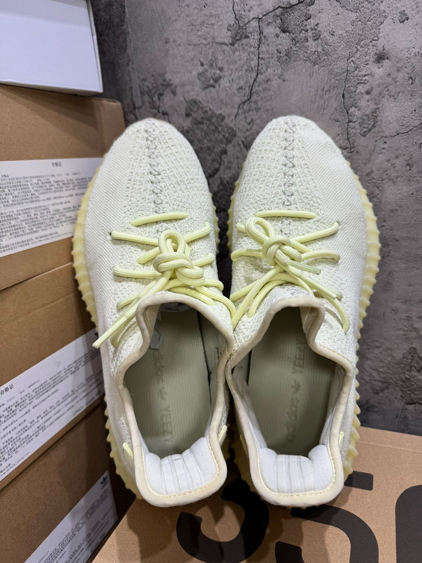 Adidas Adidas YEEZY350 Yellow Lowtop Sneakers 9.5 Men Size US 9.5 / EU 42-43 - 8 Thumbnail