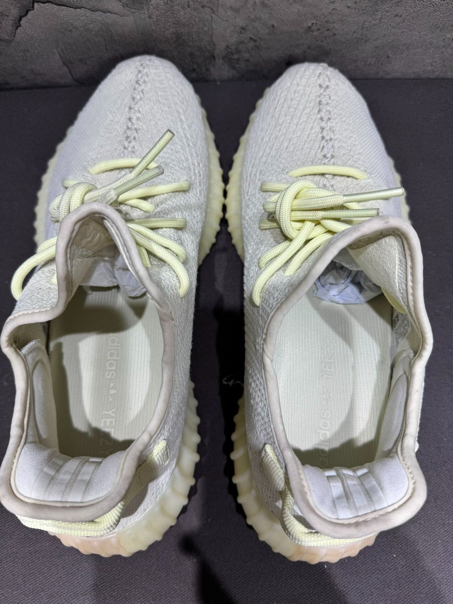 Adidas Adidas YEEZY350 Yellow Lowtop Sneakers 10.5 Men Size US 10.5 / EU 43-44 - 4 Thumbnail
