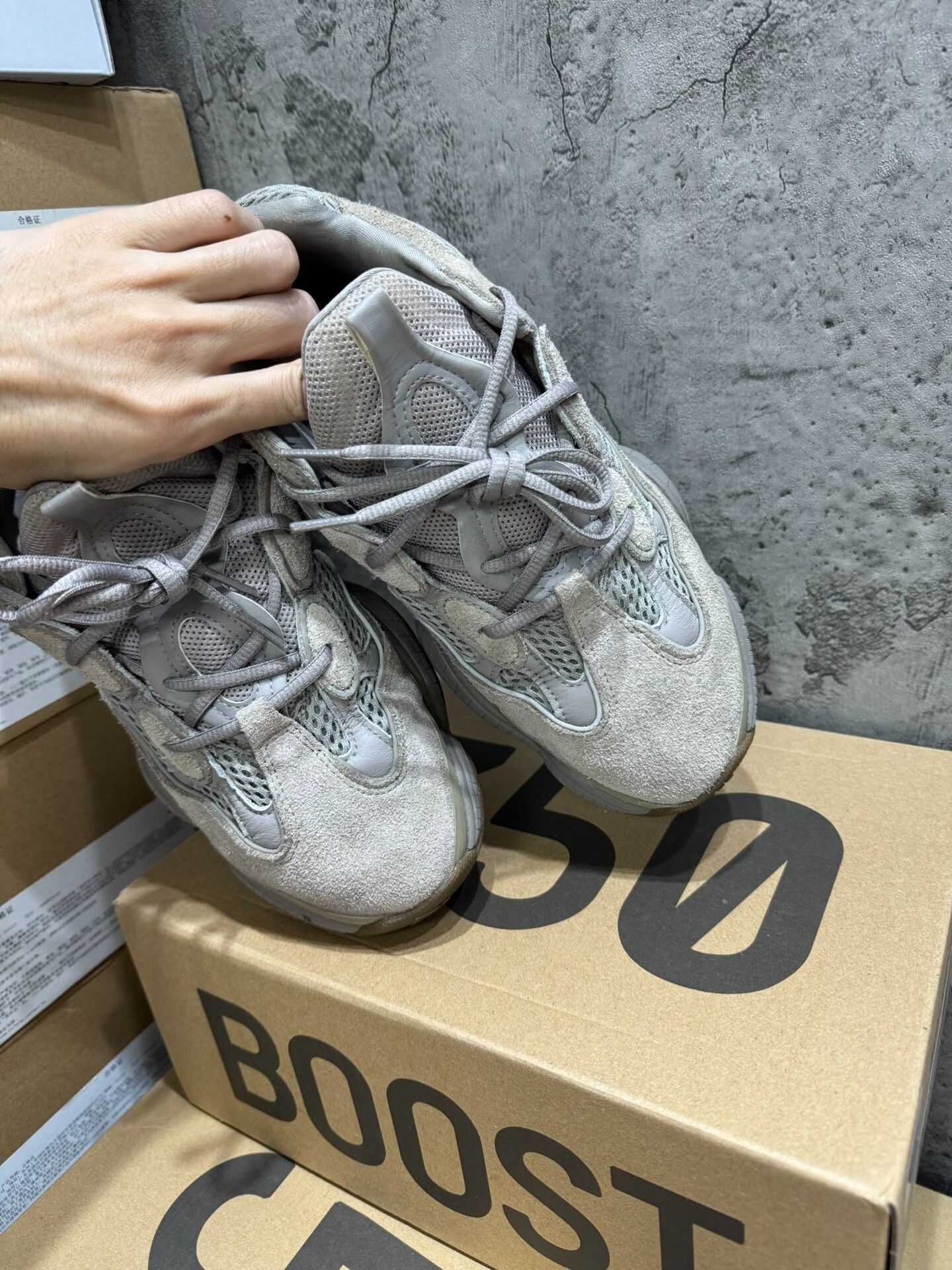 Adidas Adidas YEEZY500 Gray Lowtop Sneakers 42 Men Size US 9 / EU 42 - 6 Thumbnail